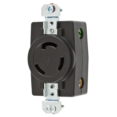 HBL3330 - Hubbell - Single Flush Receptacle