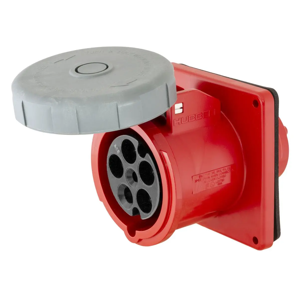 HBL520R7W - Hubbell - Watertight Receptacle – SimplyBreakers.com