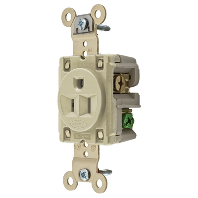 HBL5261I - Hubbell - Single Receptacle