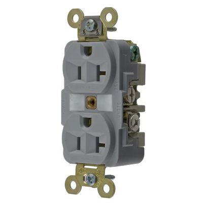 HBL5362GY - Hubbell - Standard Duplex