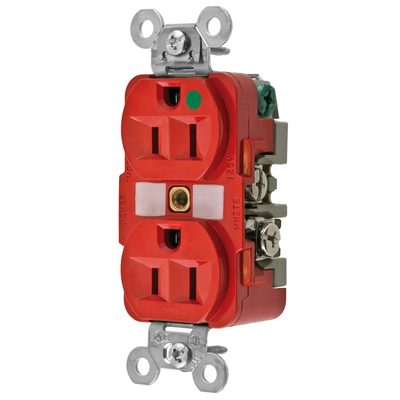 HBL8200RED - Hubbell - Receptacle