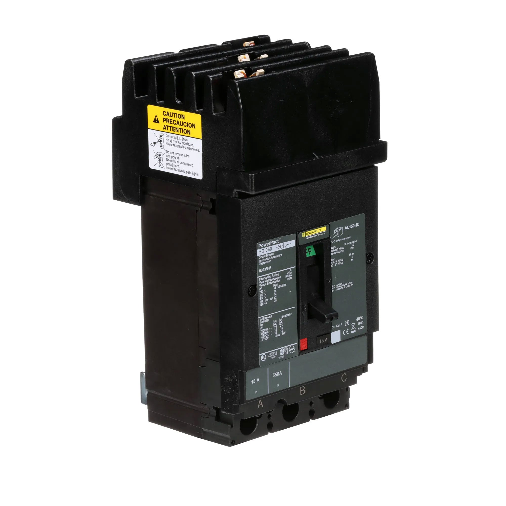 HDA36015 - Square D - Molded Case Circuit Breaker – SimplyBreakers.com