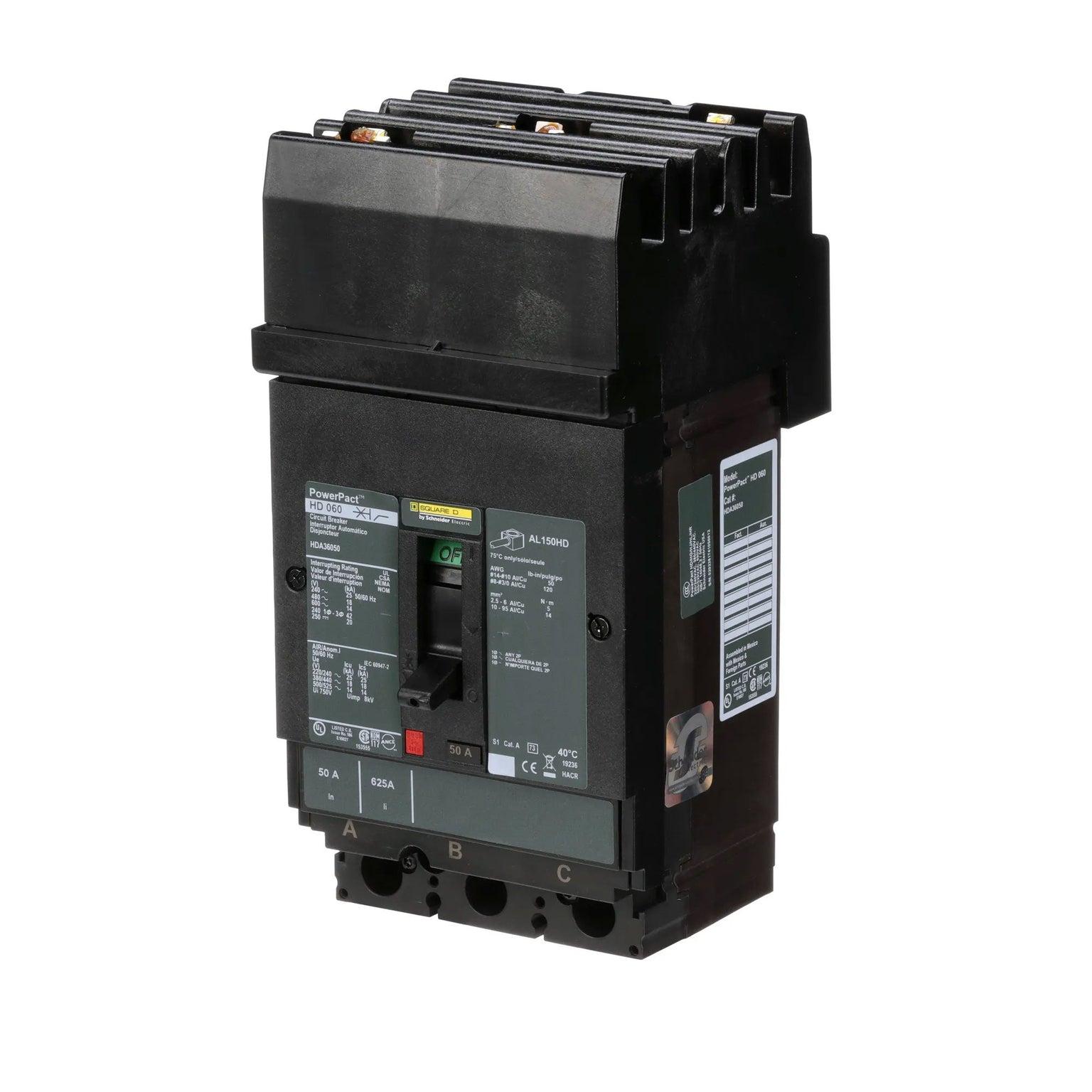 HDA36050 - Square D - Molded Case Circuit Breaker