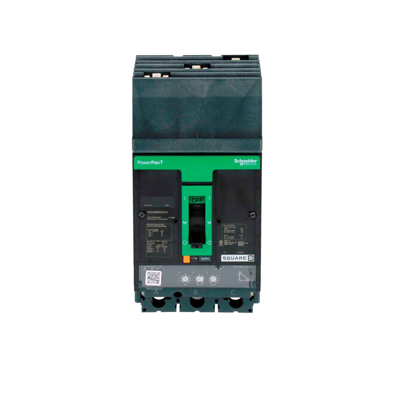 HDA36060U31X - Square D - Molded Case Circuit Breakers