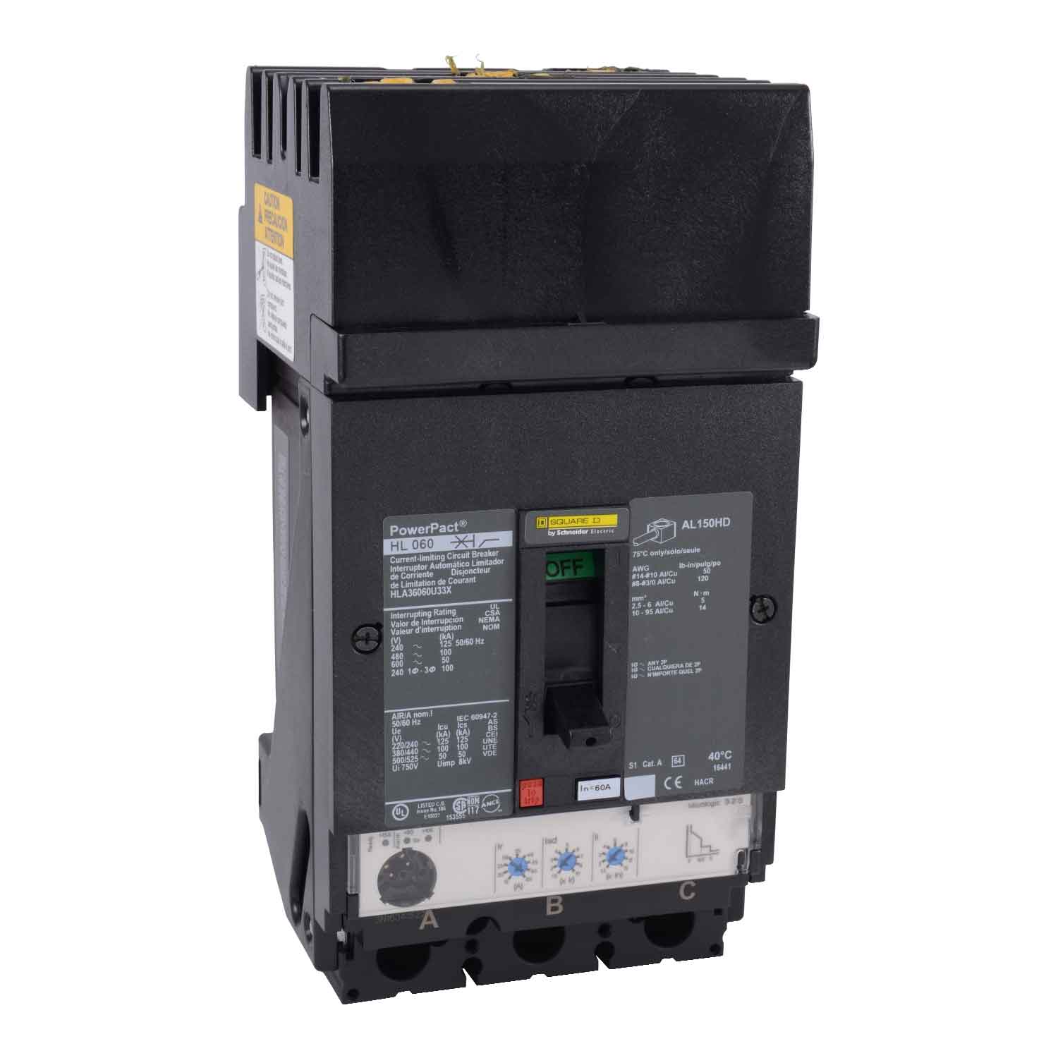 HDA36060U44X - Square D - Molded Case Circuit Breakers
