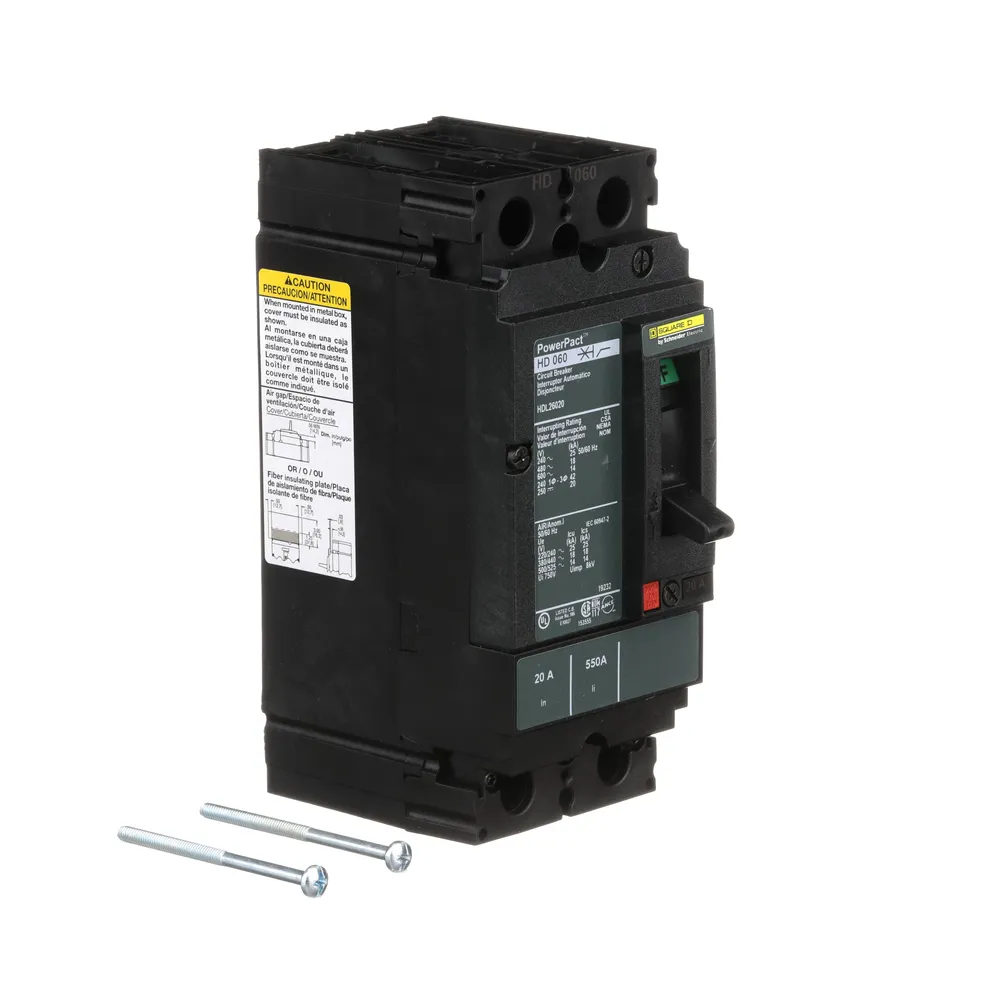 HDL26020 - Square D - Molded Case Circuit Breakers