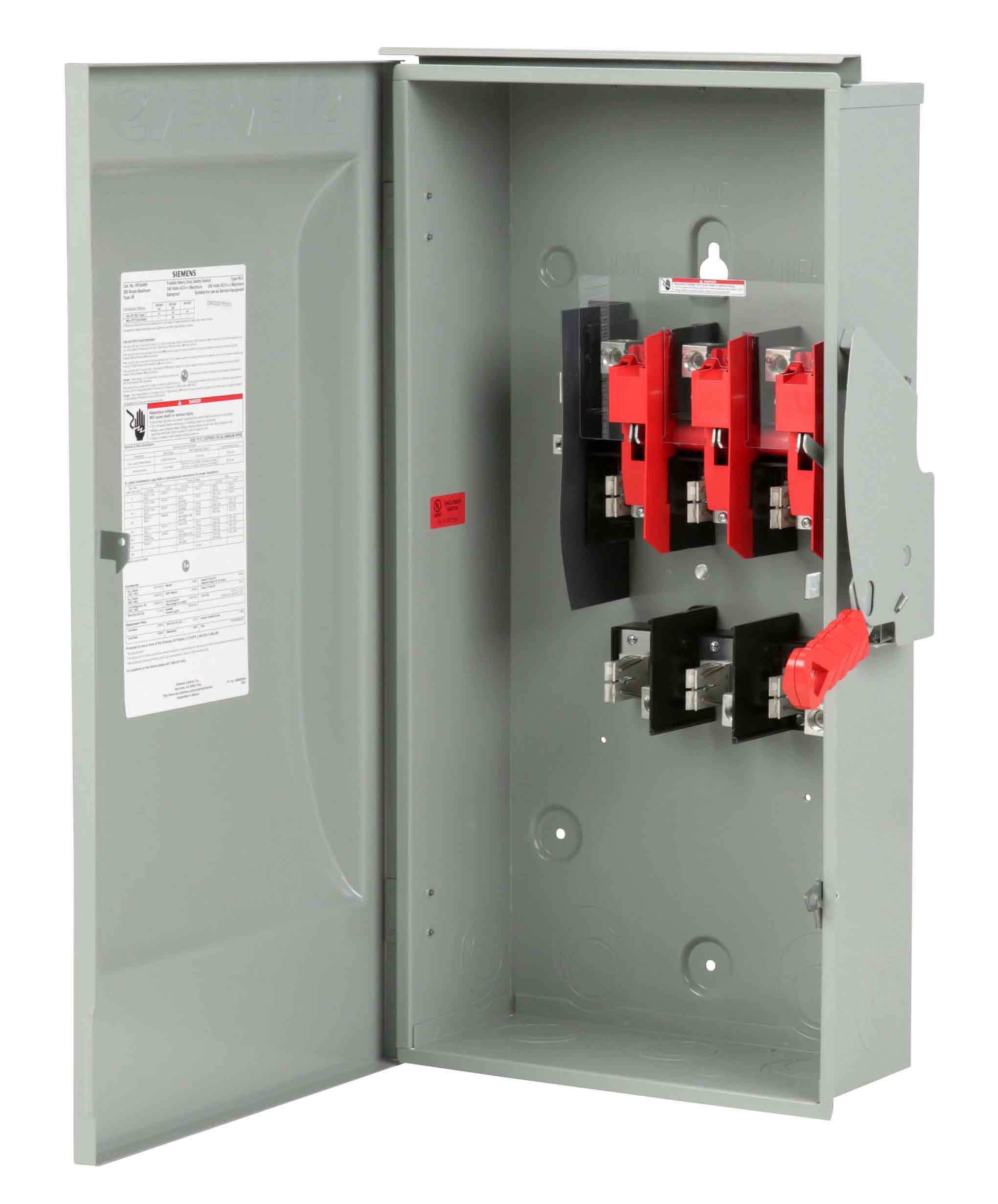 HF324NR - Siemens - 200 Amp Disconnect Safety Switches