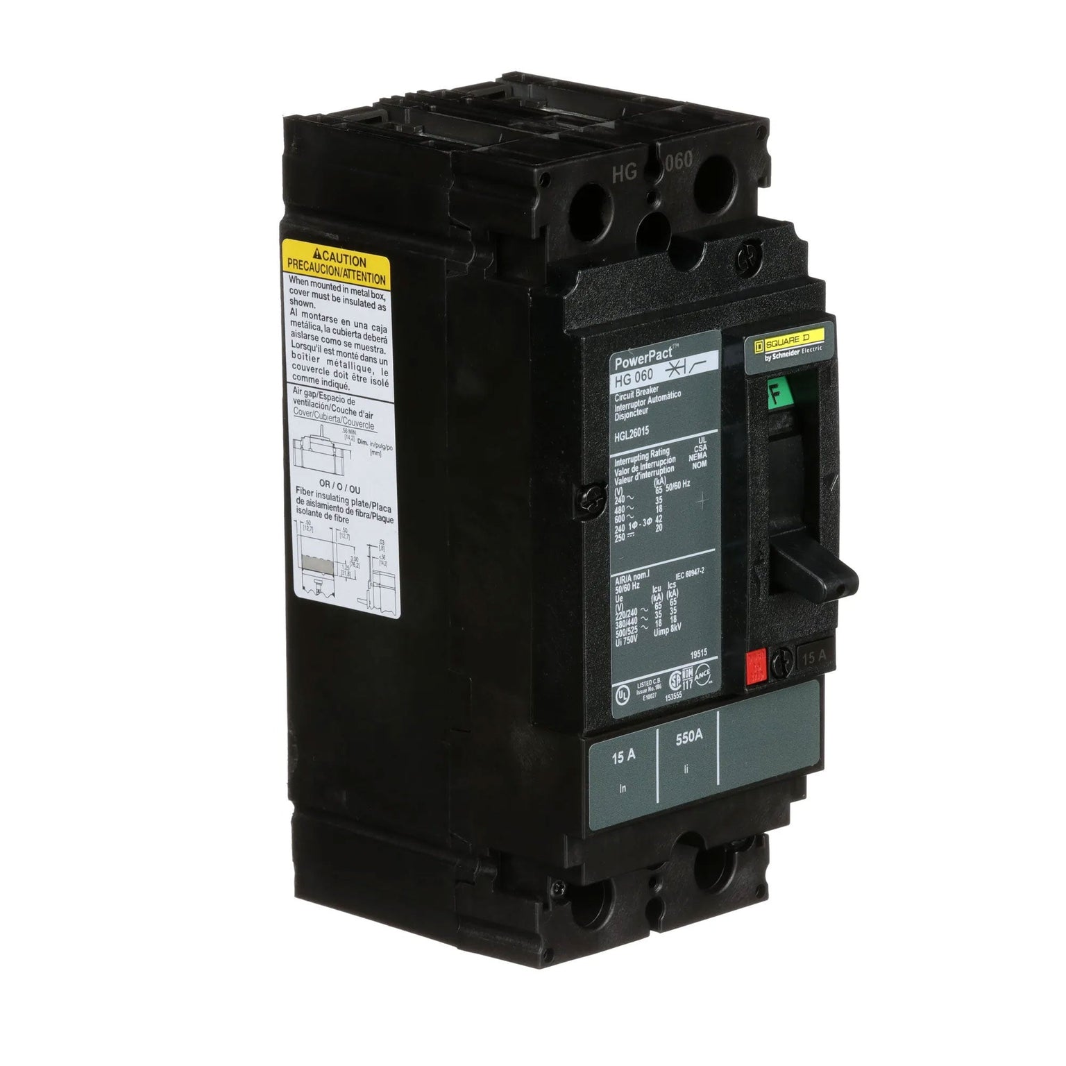 HGL26060 - Square D - Molded Case Circuit Breaker