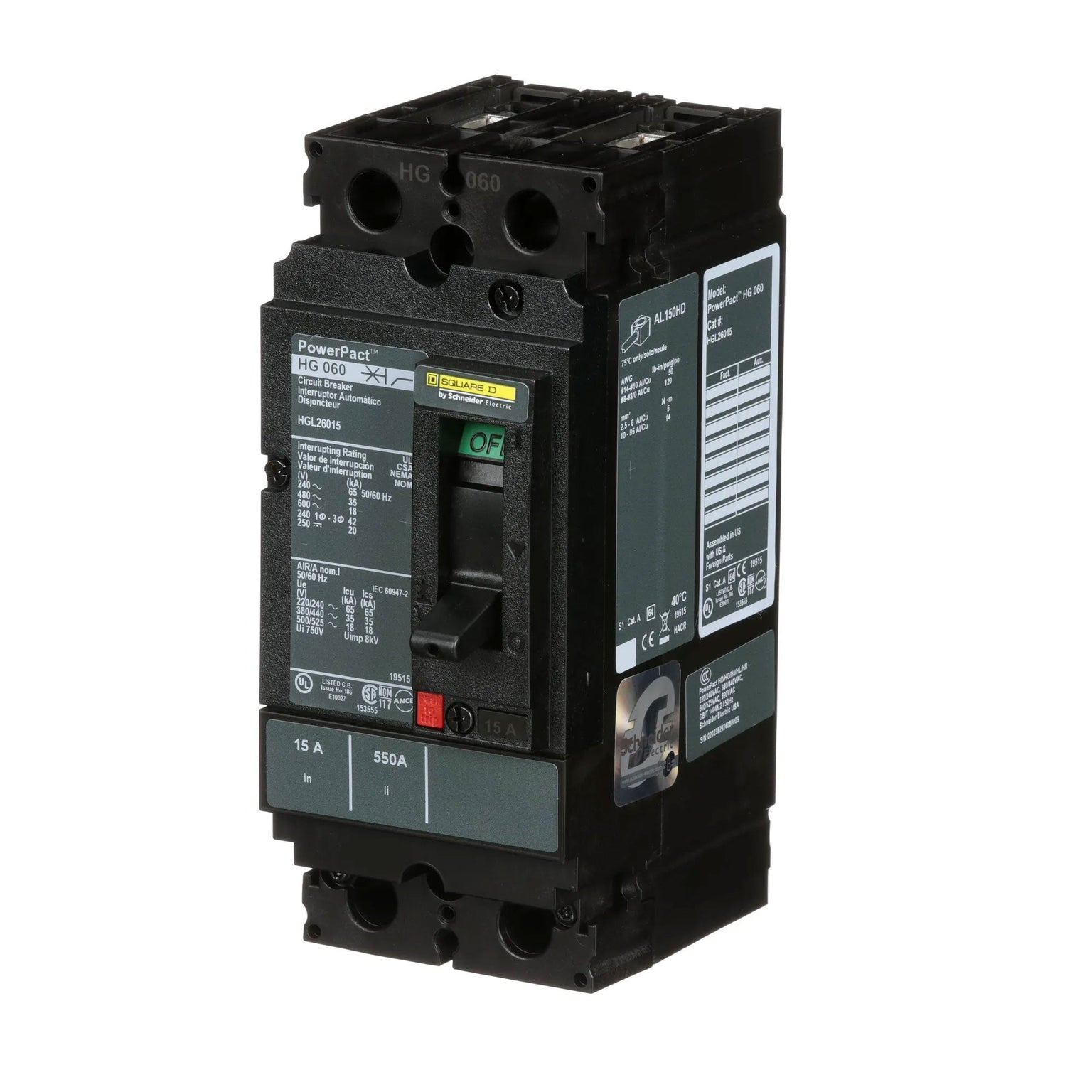 HGL26030 - Square D - Molded Case Circuit Breaker