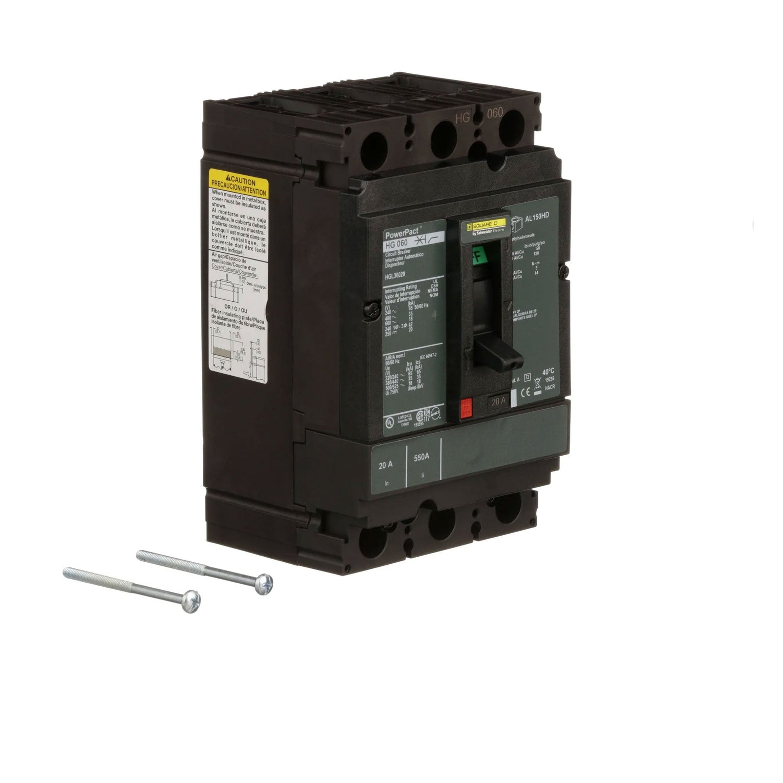 HGL36020 - Square D - Molded Case Circuit Breaker