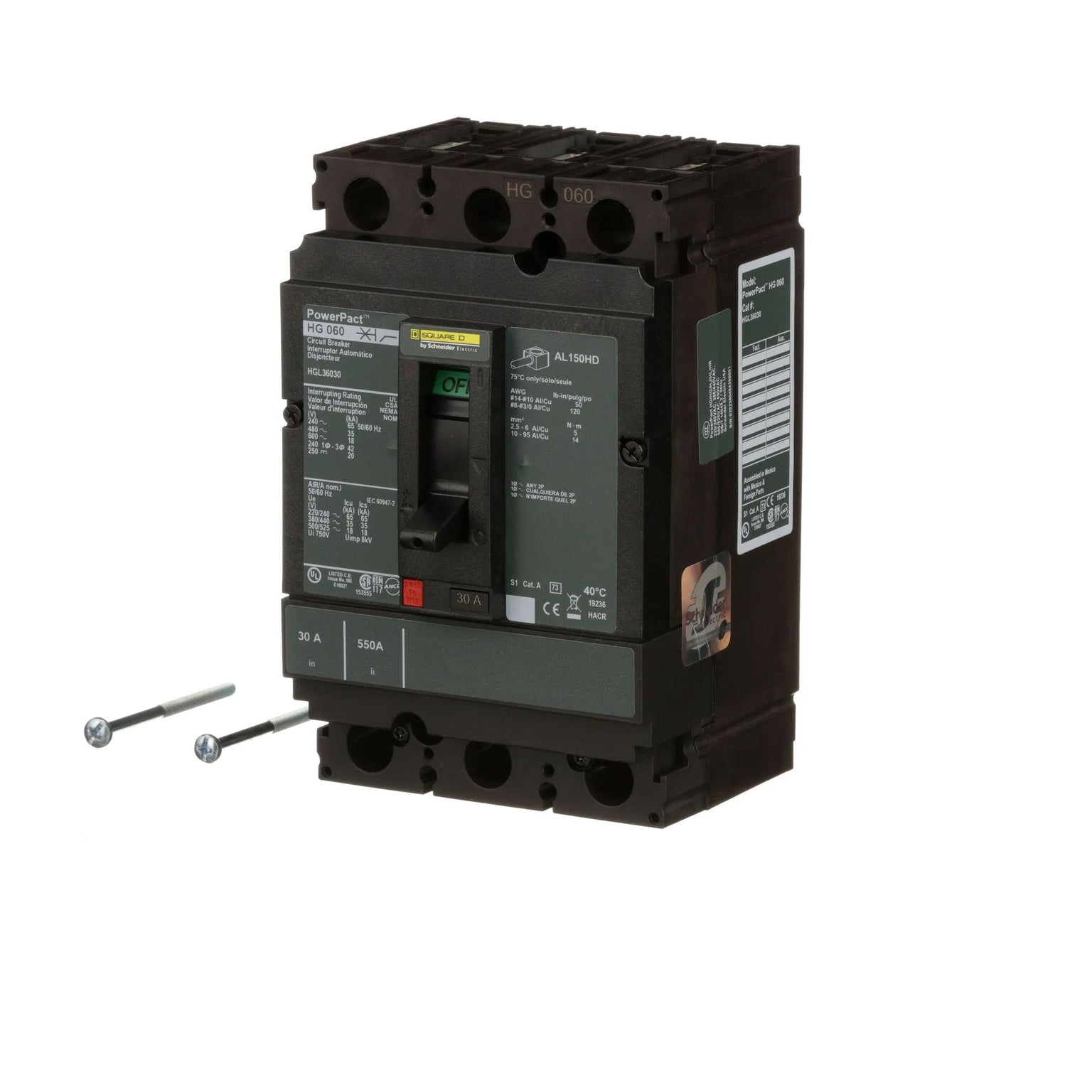 HGL36030 - Square D - Molded Case Circuit Breaker