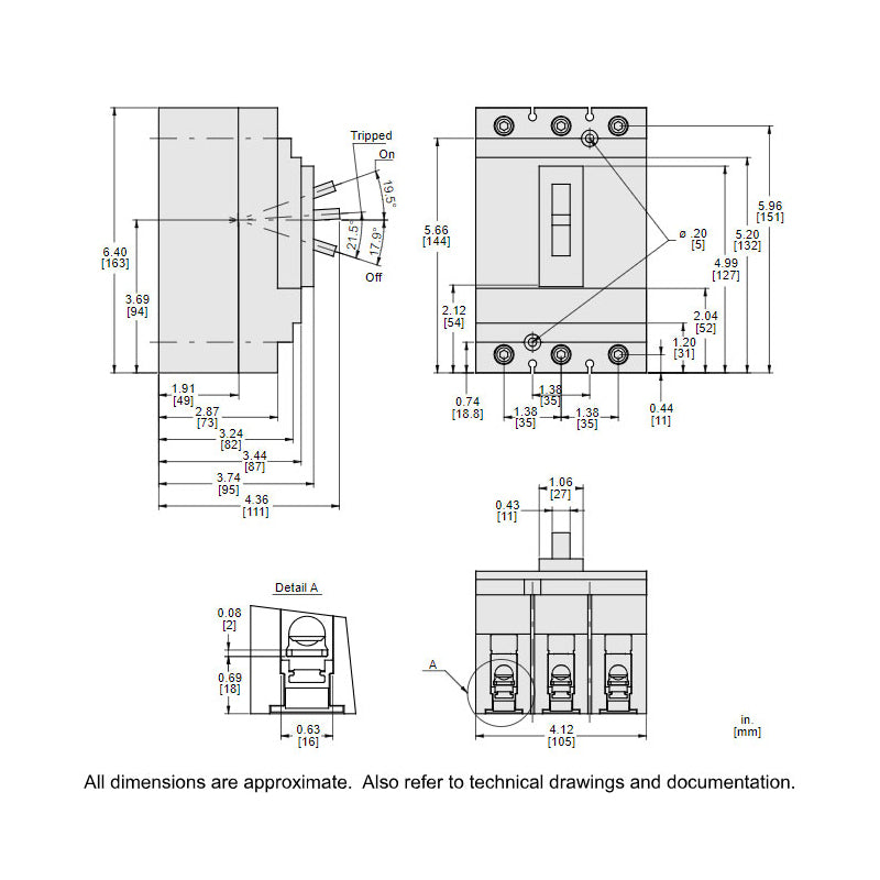 HGL36070 - Square D - Molded Case Circuit Breaker