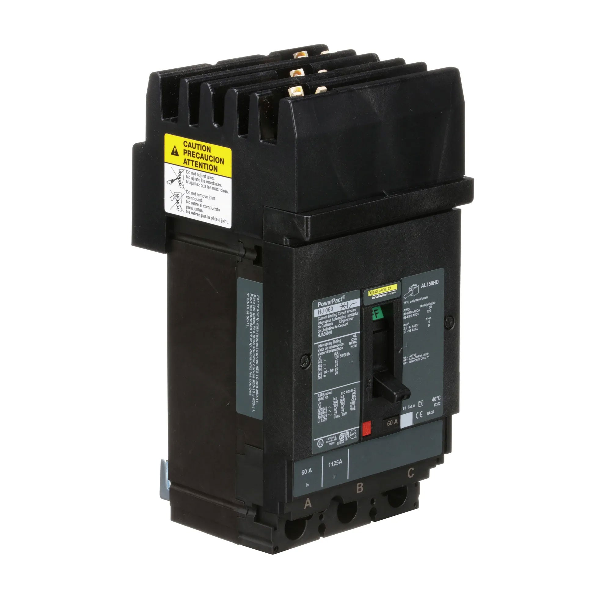 HJA36060 - Square D - Molded Case Circuit Breaker – SimplyBreakers.com