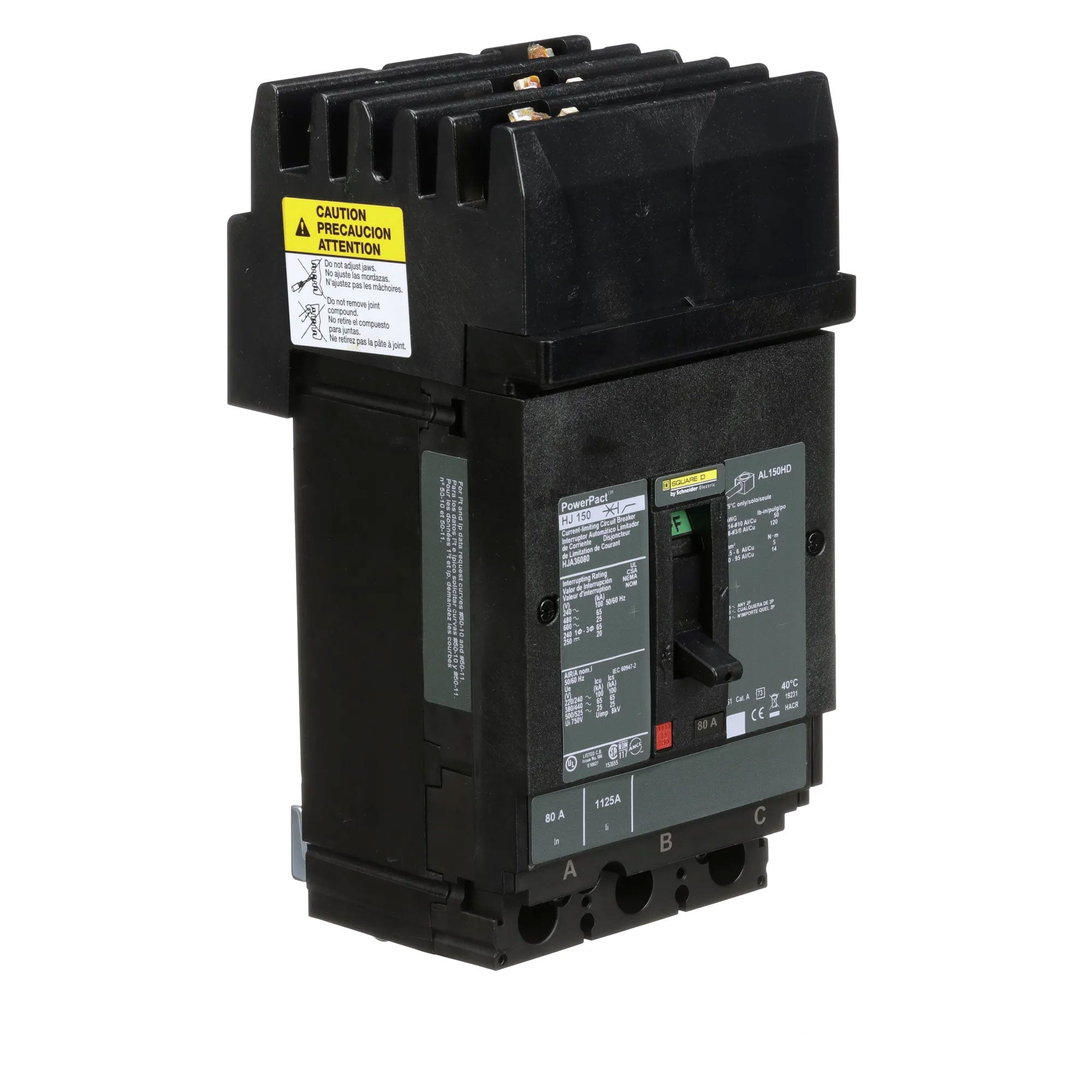 HJA36080 - Square D - Molded Case Circuit Breaker – SimplyBreakers.com
