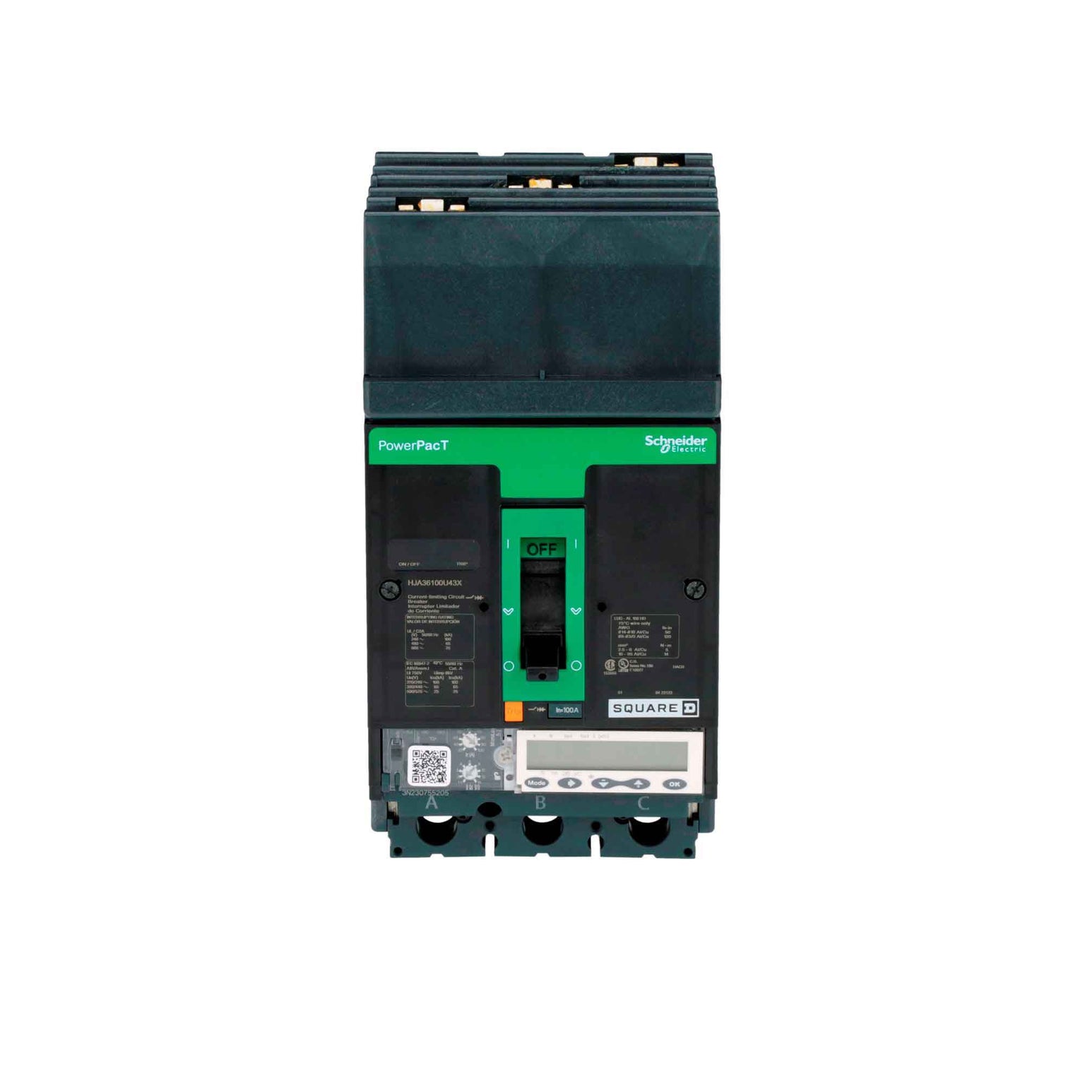 HJA36100U43X - Square D - Molded Case Circuit Breaker