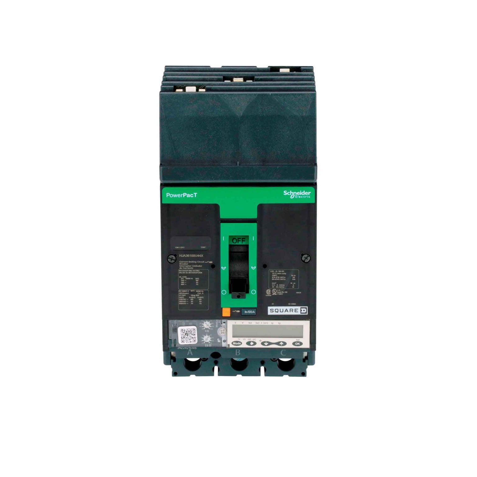 HJA36100U44X - Square D - Molded Case Circuit Breakers