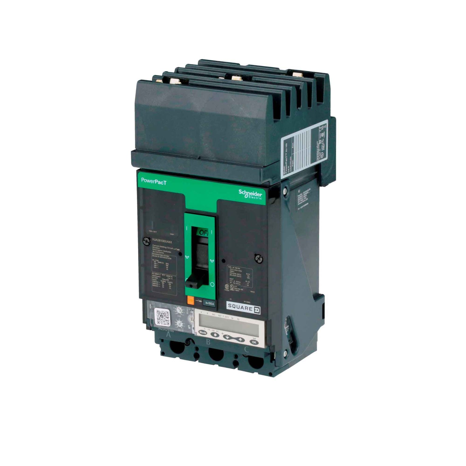 HJA36100U44X - Square D - Molded Case
 Circuit Breakers