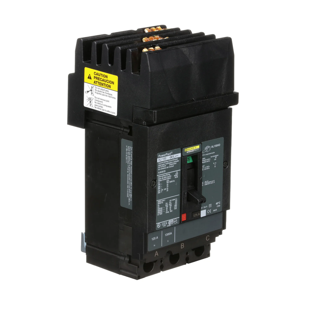 HJA36125 - Square D - Molded Case Circuit Breaker – SimplyBreakers.com