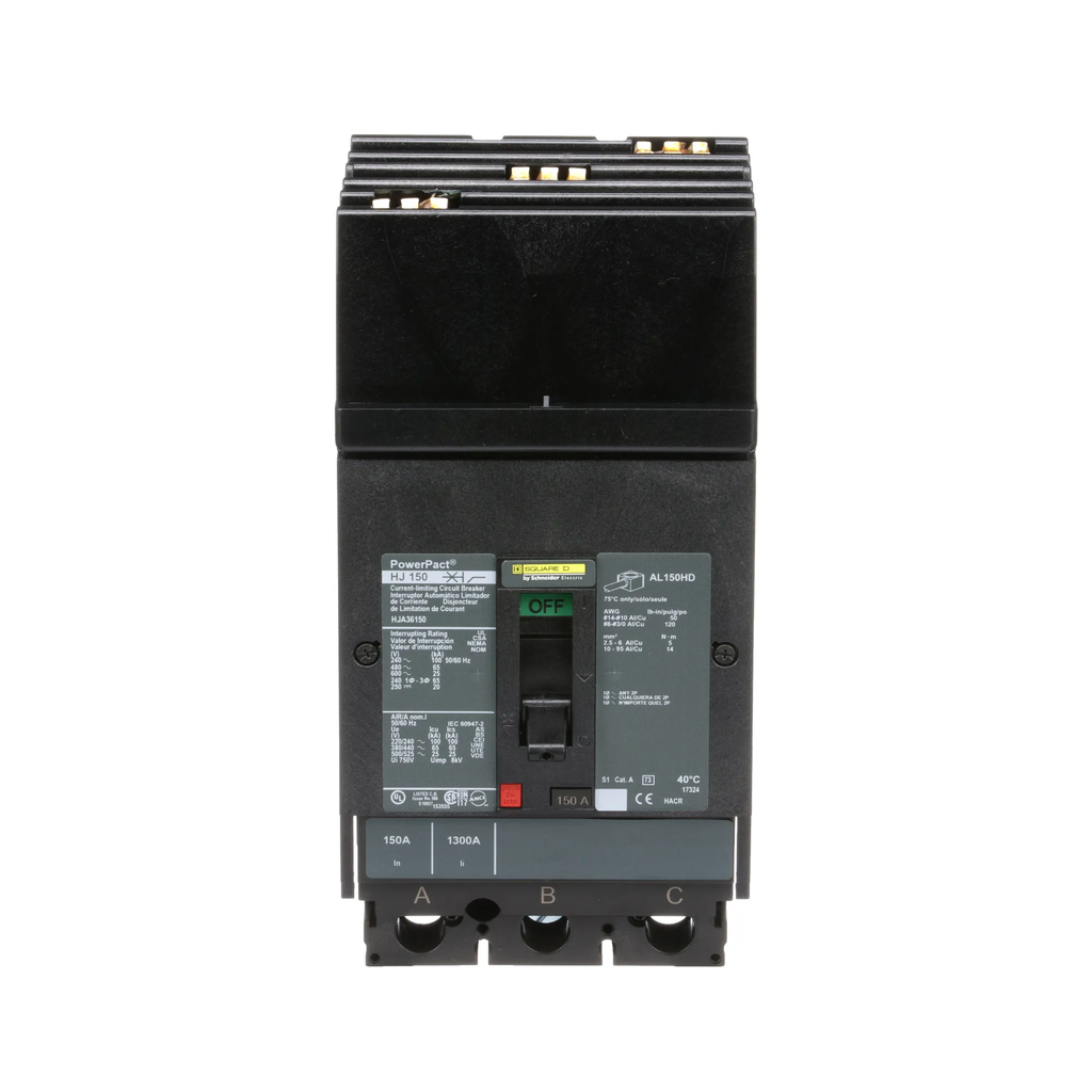 HJA36150 - Square D - Molded Case Circuit Breaker – SimplyBreakers.com