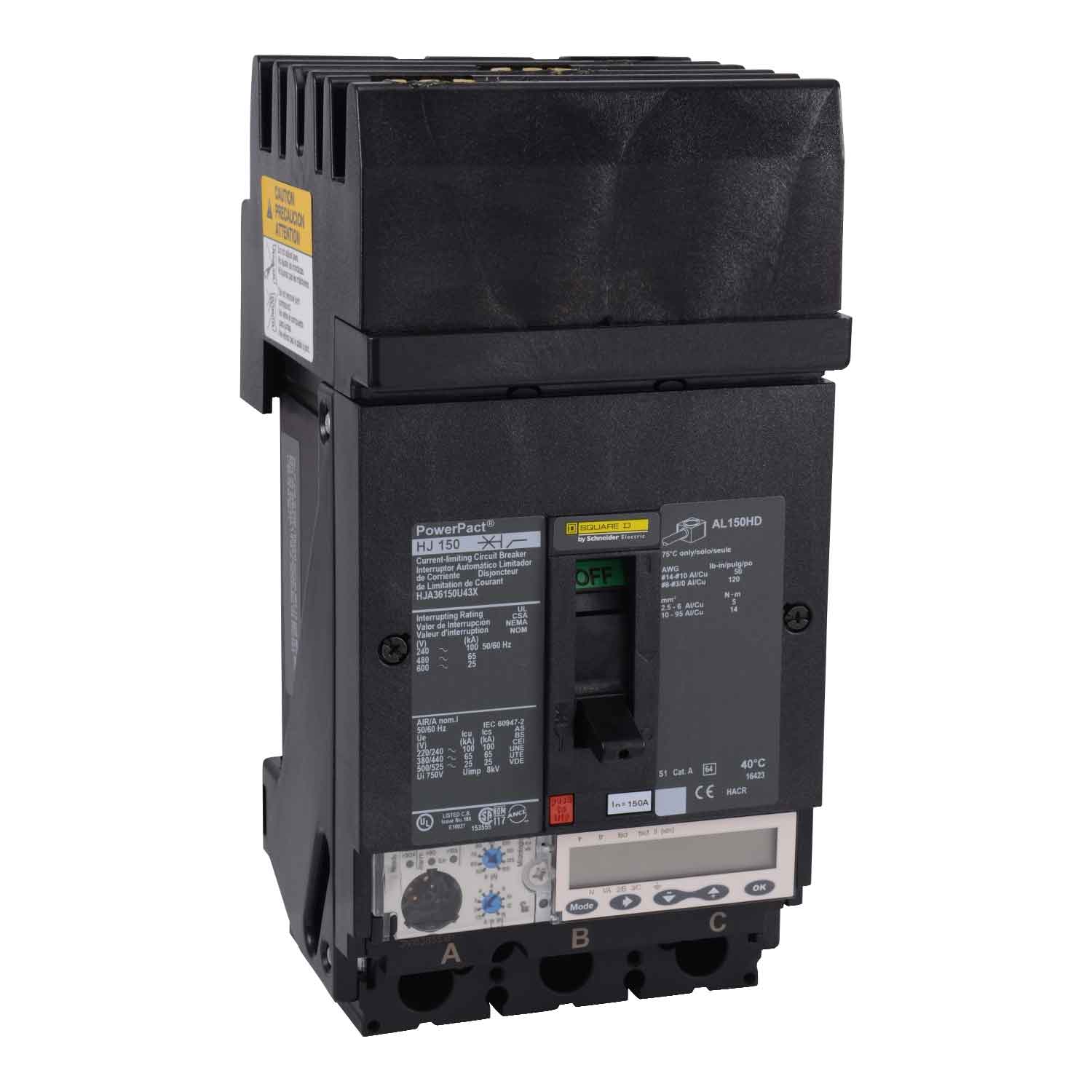 HJA36150U43X - Square D - Molded Case Circuit Breakers