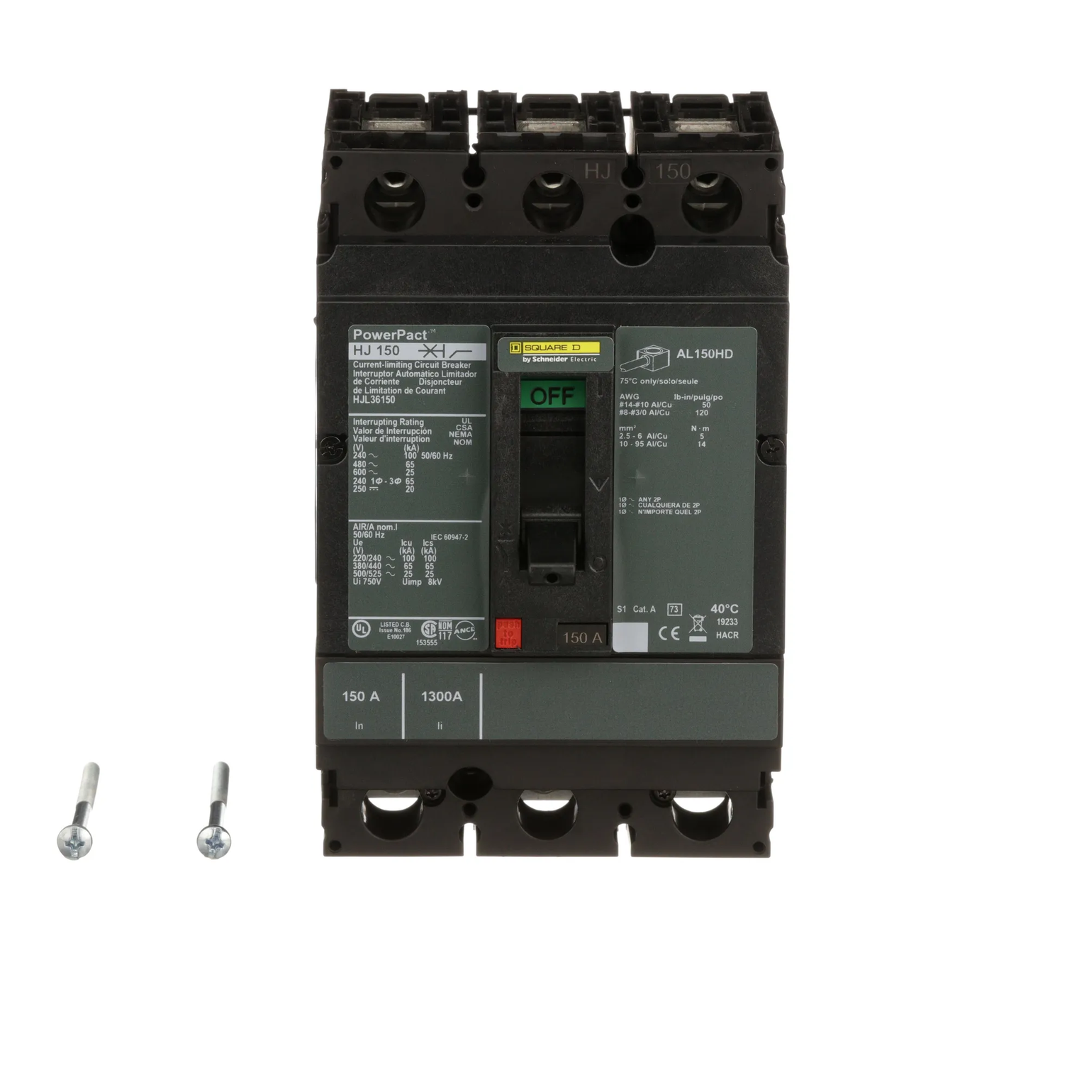 HJL36150 - Square D - Molded Case Circuit Breaker – SimplyBreakers.com HJL36150 - Square D - Molded Case Circuit Breaker – SimplyBreakers.com
