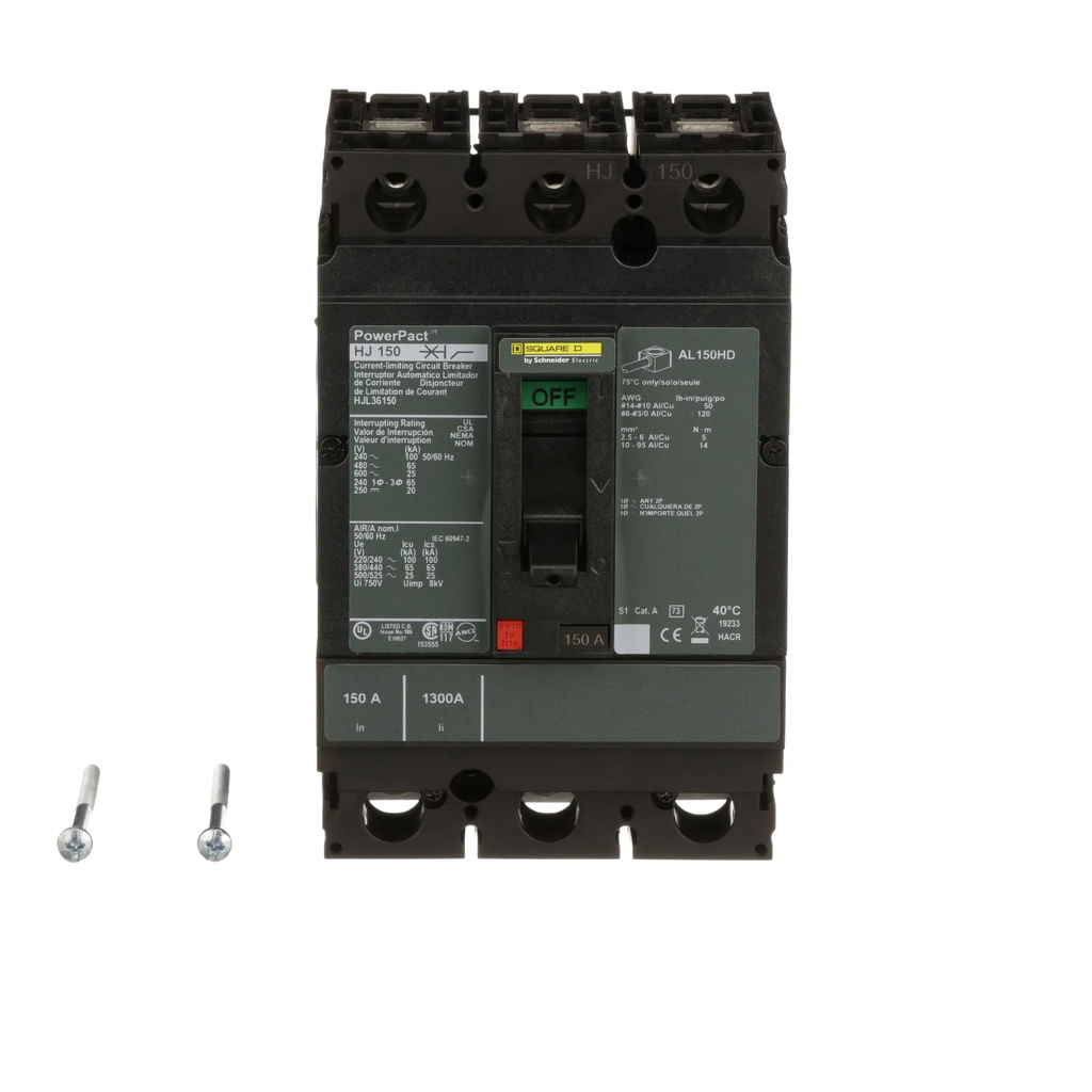 HJL36150 - Square D - Molded Case Circuit Breaker – SimplyBreakers.com