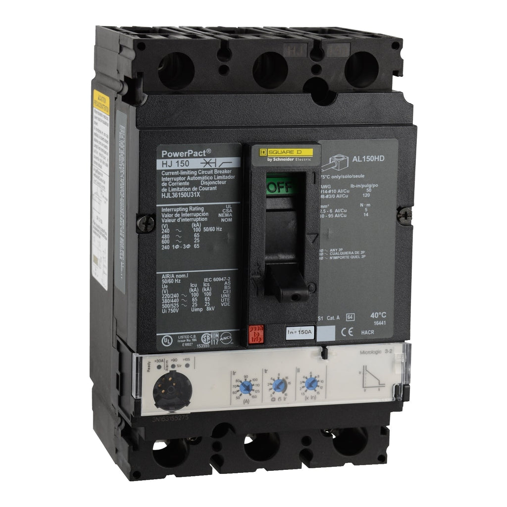 HJL36150U31X - Square D - Molded Case Circuit Breaker