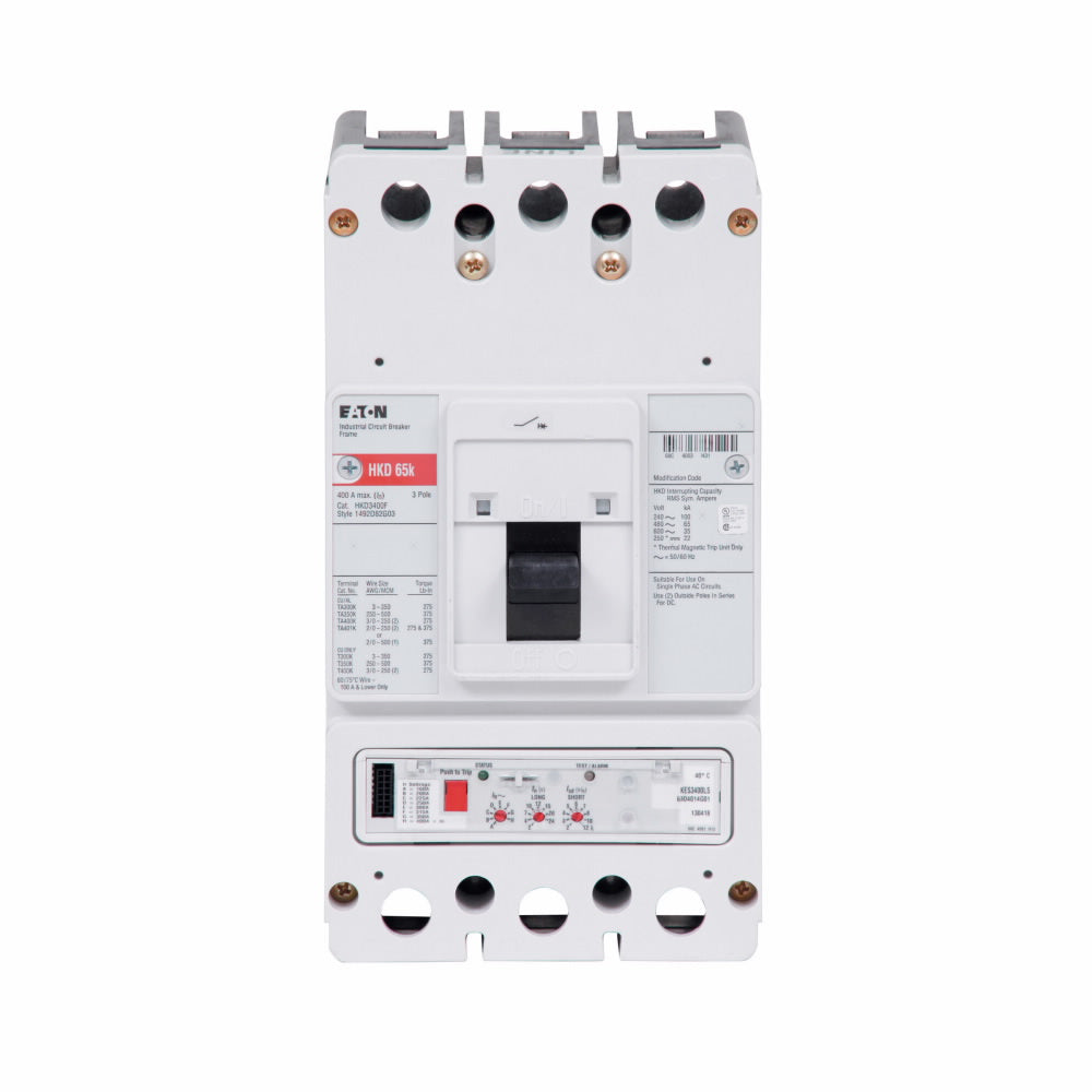 HKD3400  - Eaton - Molded Case Circuit Breaker