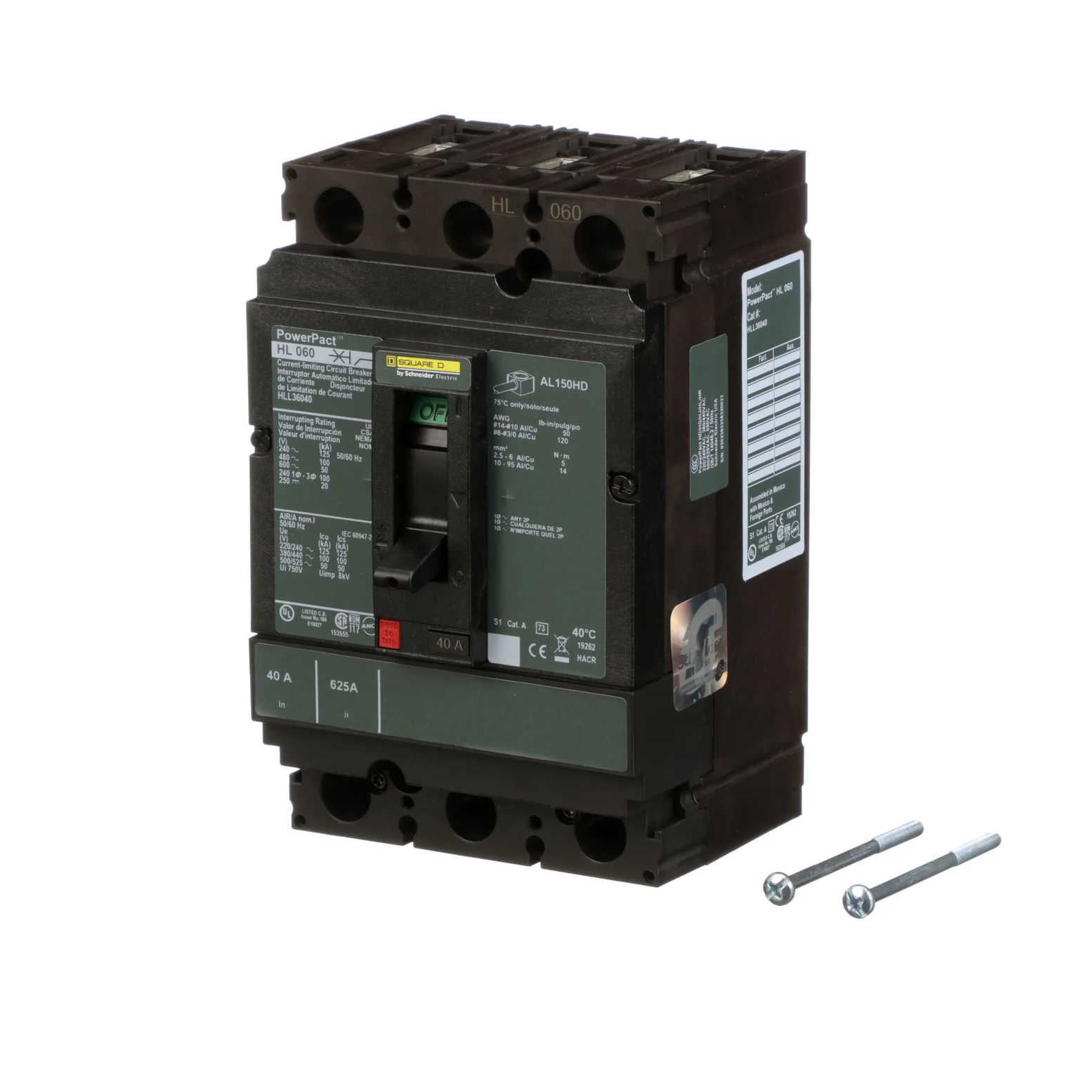 HLL36040 - Square D - Molded Case Circuit Breaker