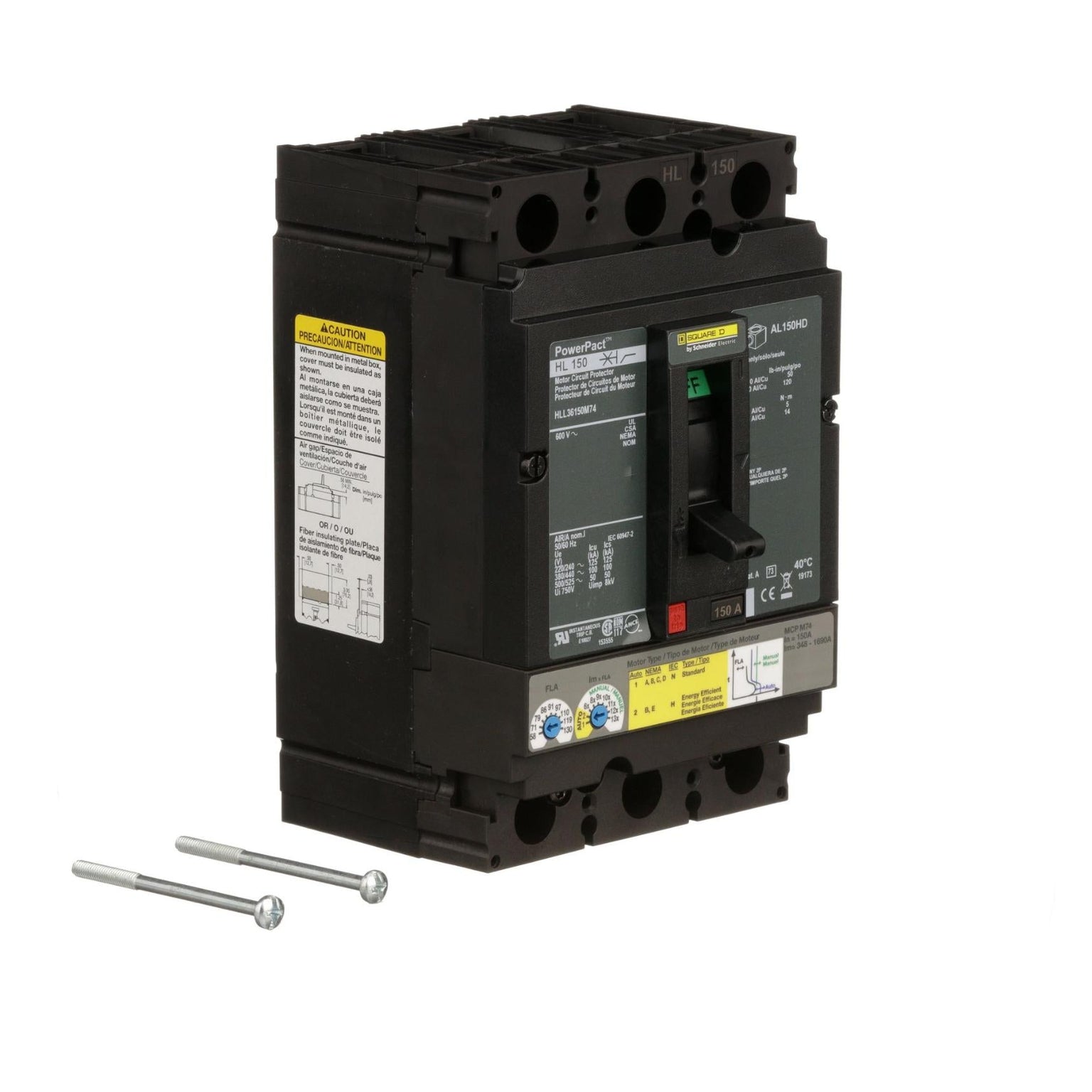 HLL36150M74 - Square D - Molded Case Circuit Breakers