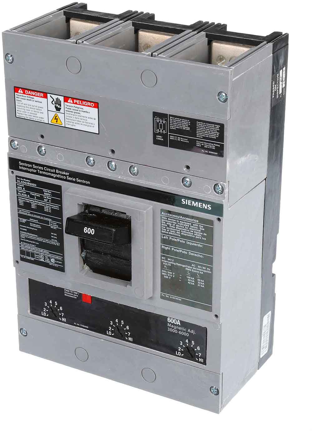 HLXD63B600H - Siemens - Molded Case