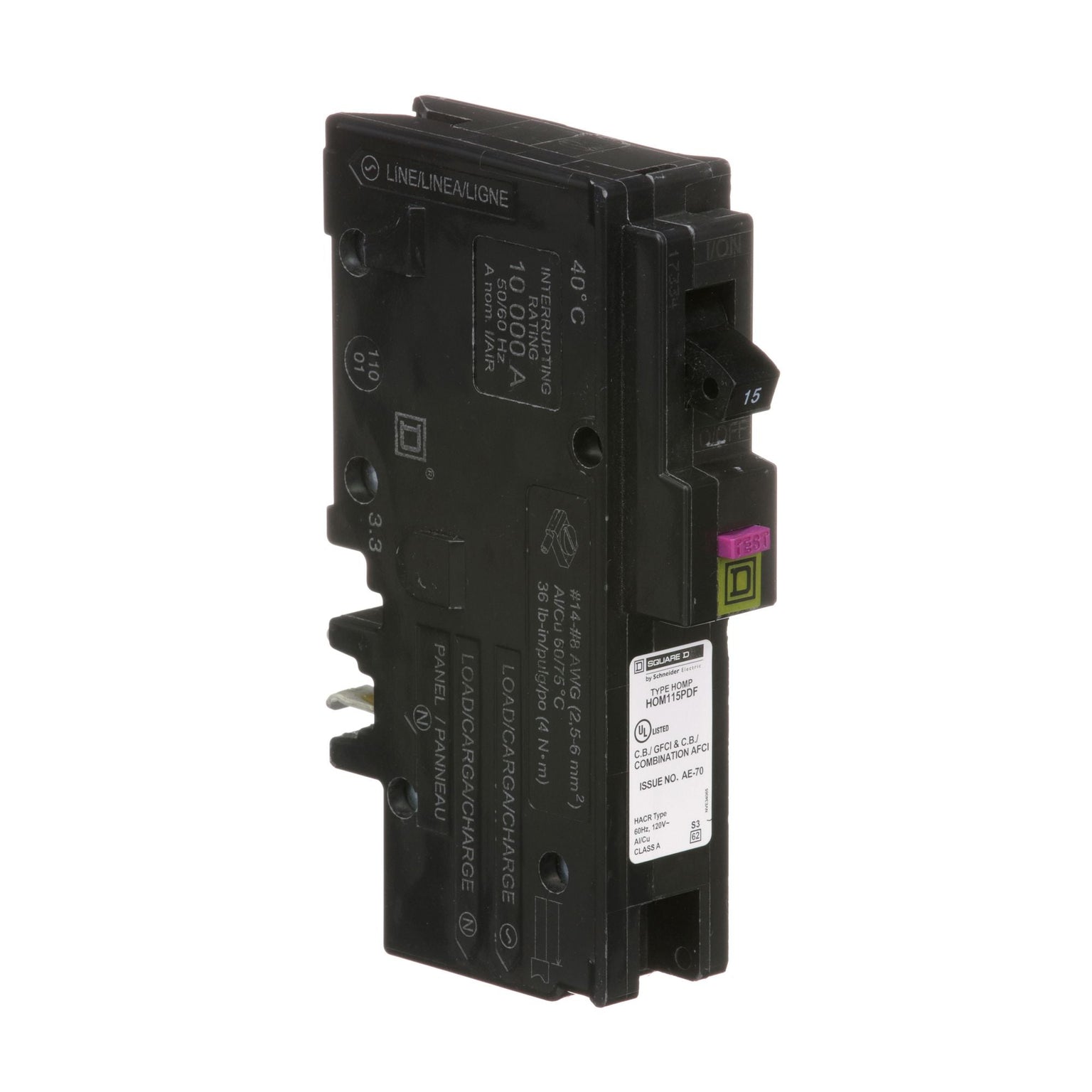 HOM115PDFCP - Square D Homeline - Circuit Breaker