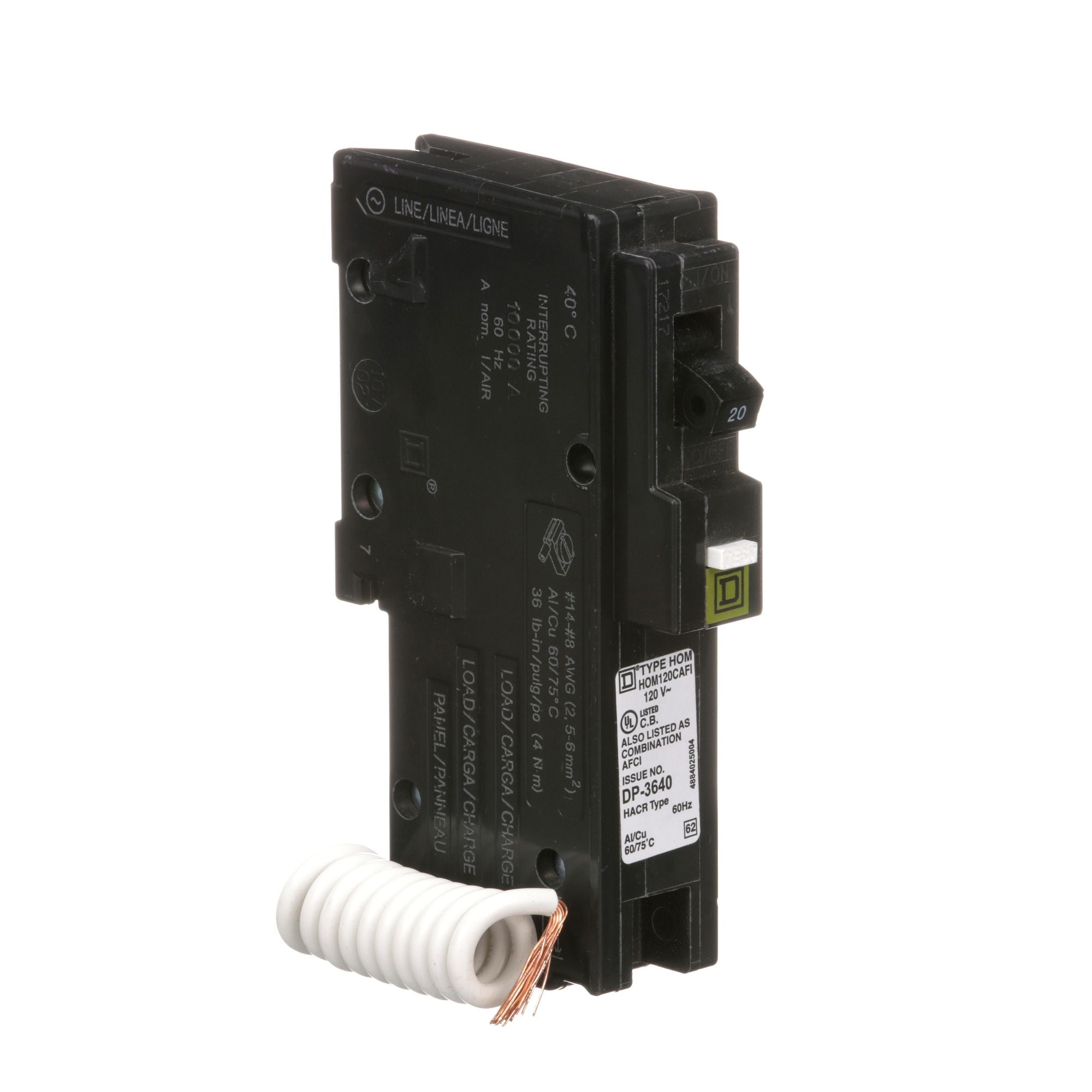 HOM120CAFI - Square D Homeline - Arc Fault (AFCI) Circuit