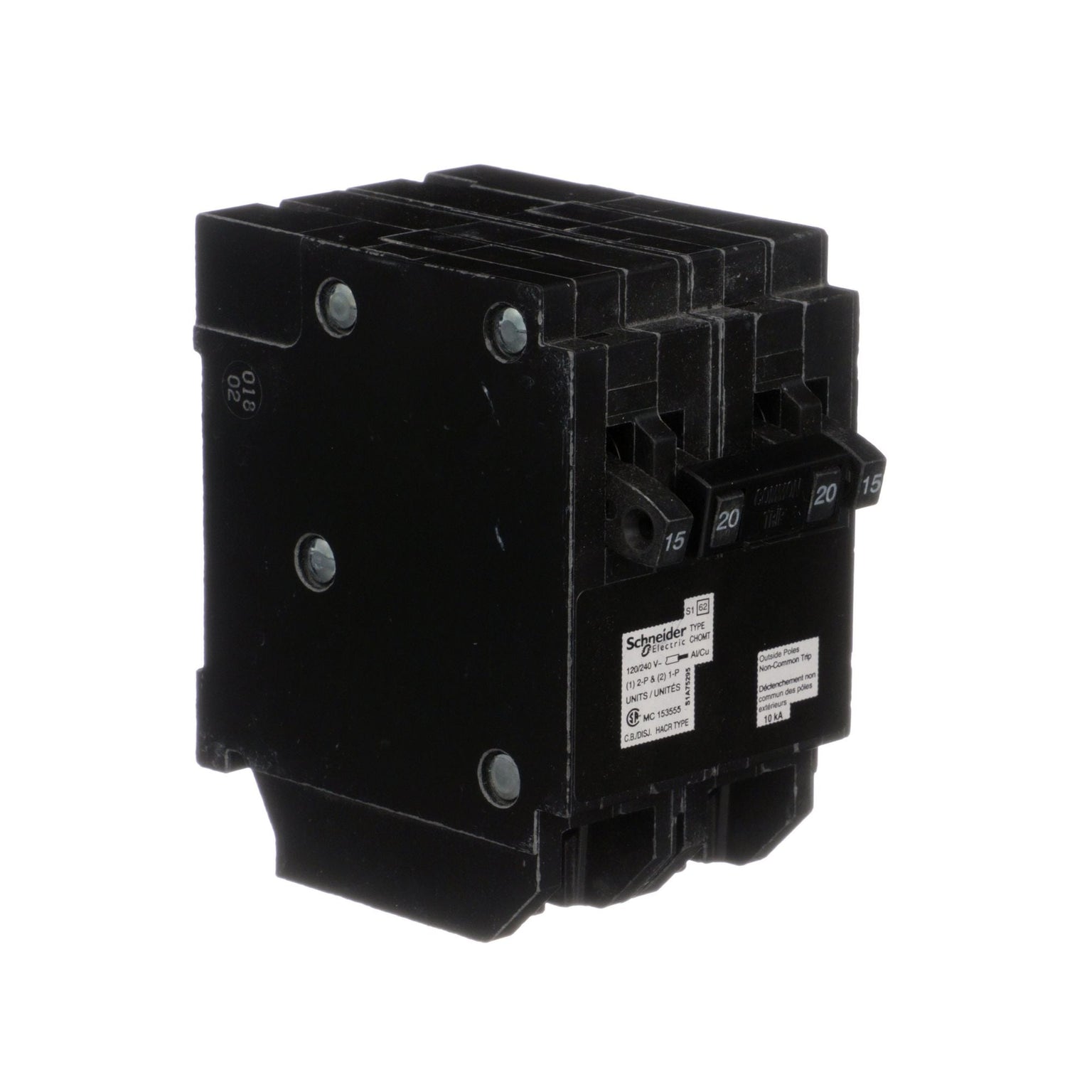 HOMT1515220CP - Square D Homeline - Quad Circuit Breaker