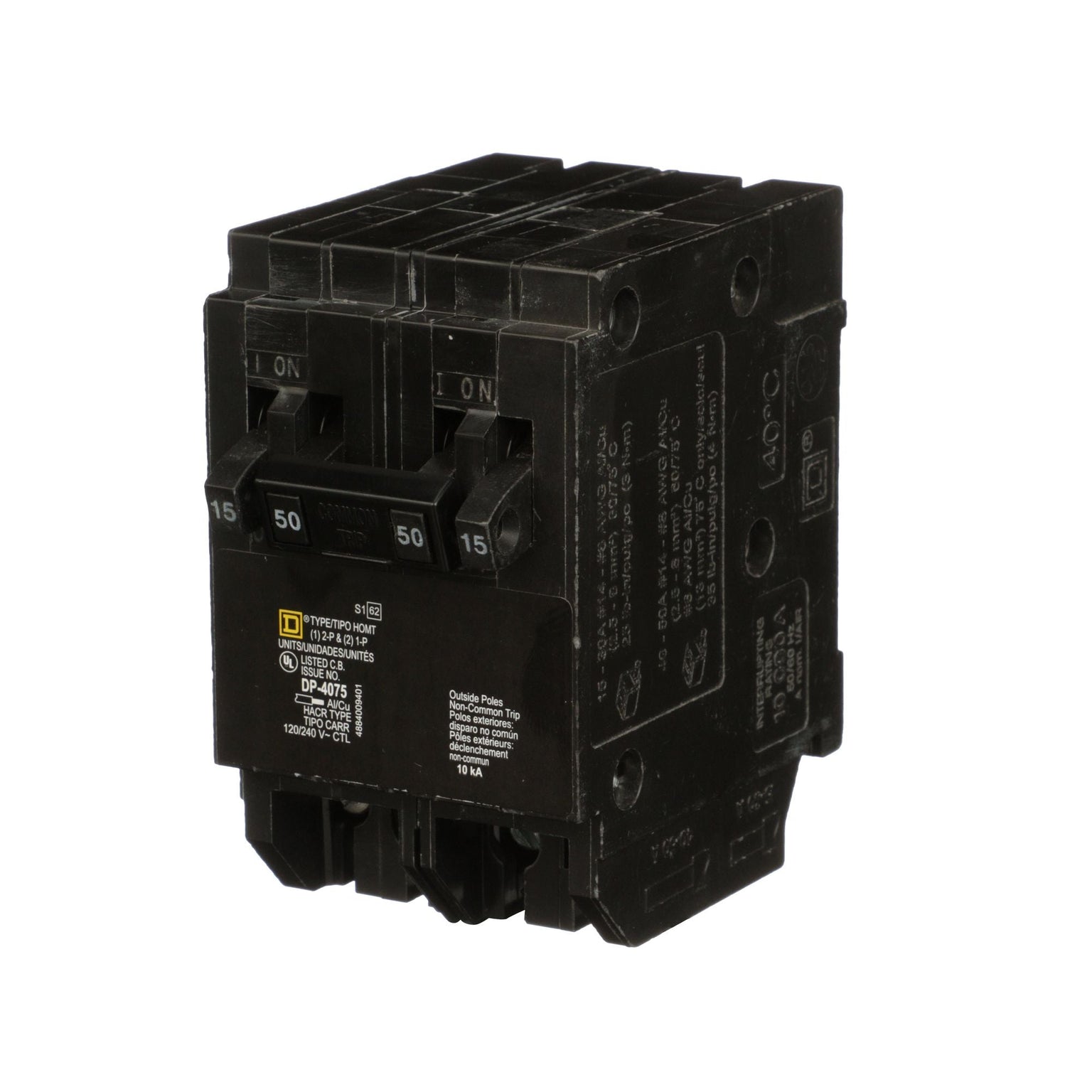 HOMT1515250 - Square D Homeline - Quad Circuit Breaker