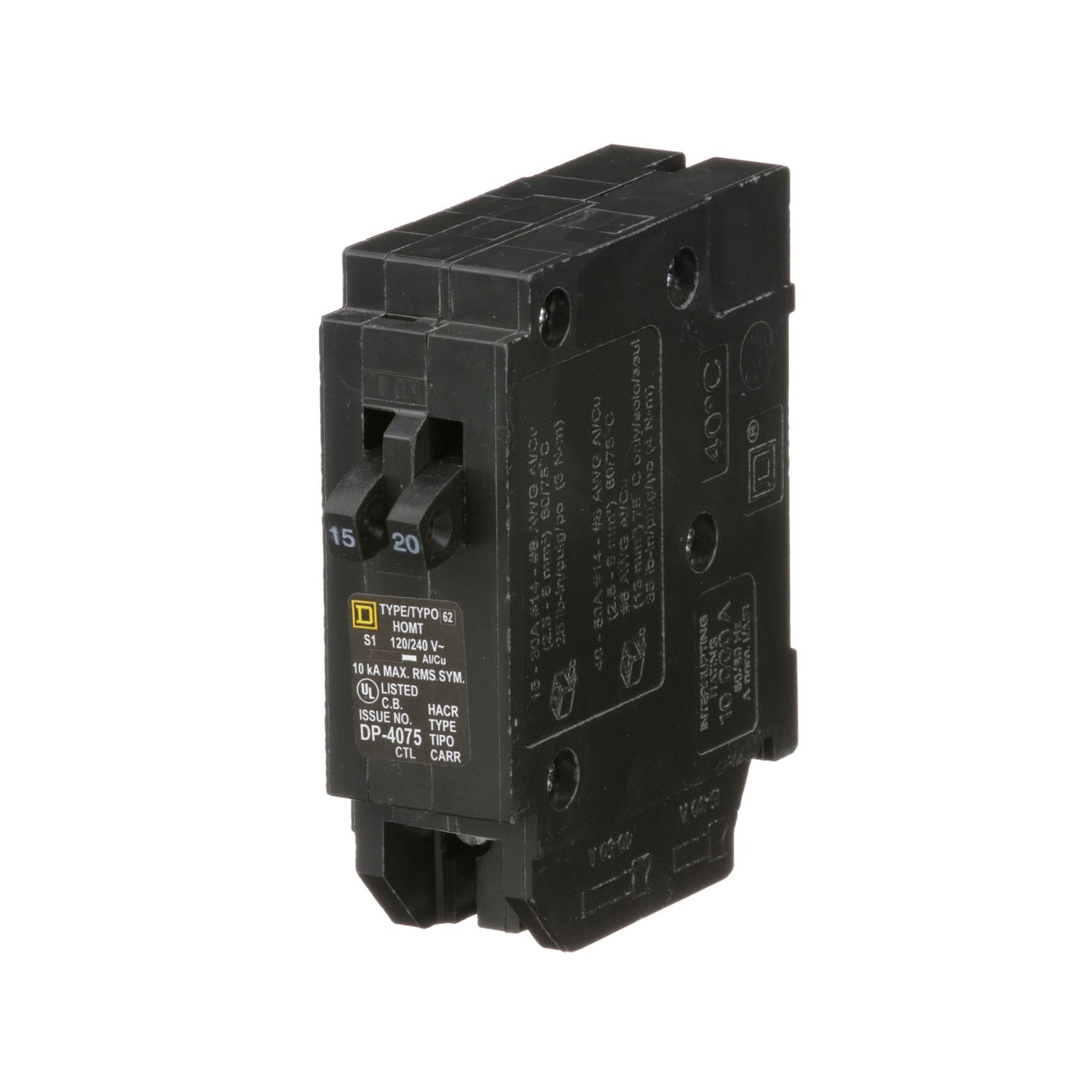 HOMT1520CP - Square D Homeline - Tandem Circuit Breaker
