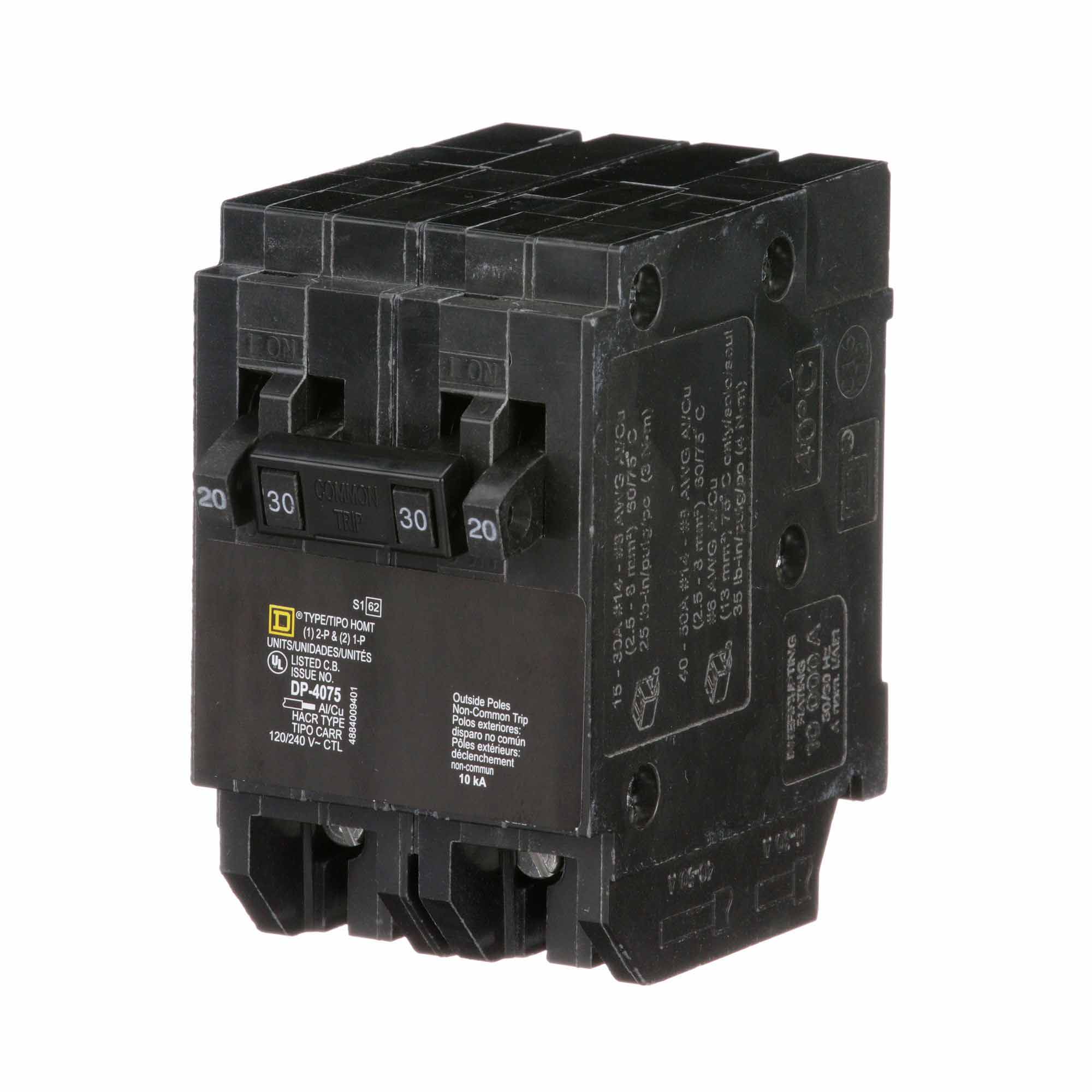 HOMT2020230CP - Square D Homeline - Quad Circuit Breaker