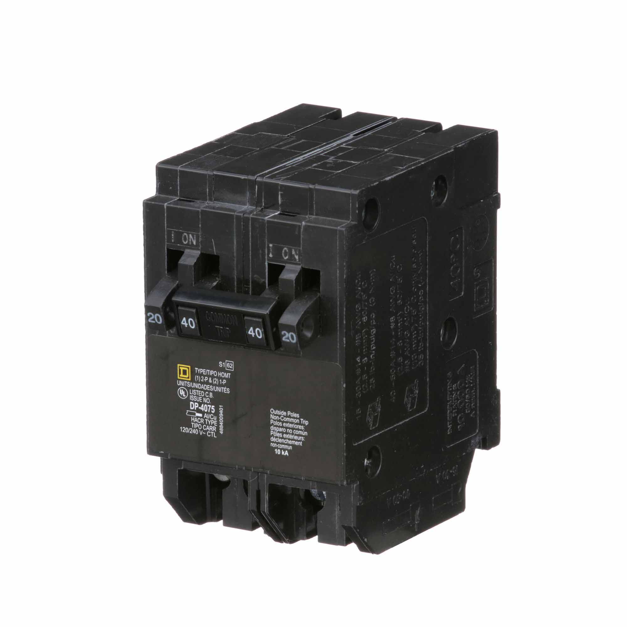 Square D Homeline Quad Circuit Breaker – CECOMINOD054984, New