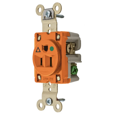 IG8210 - Hubbell - Single Receptacle