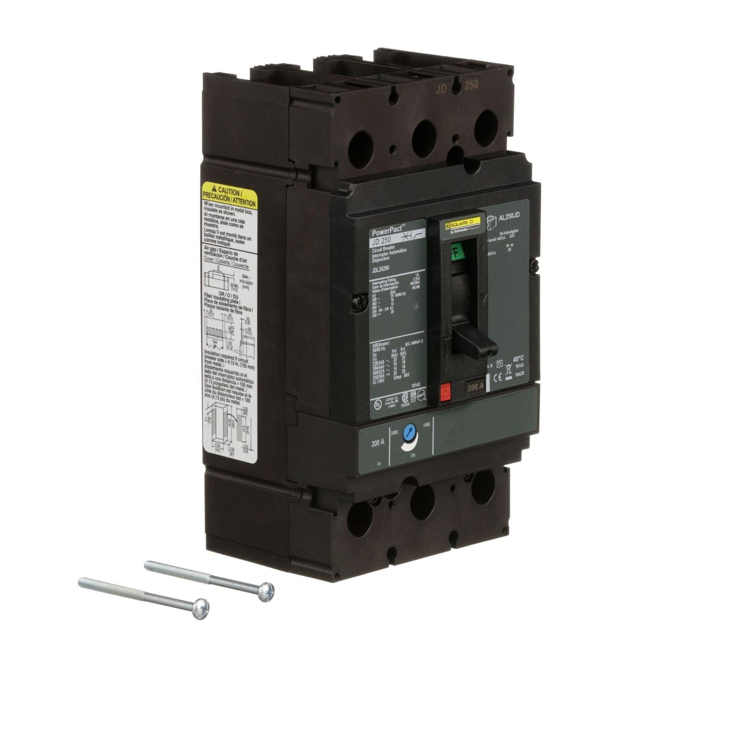 JDL26200 - Square D - Molded Case Circuit Breakers