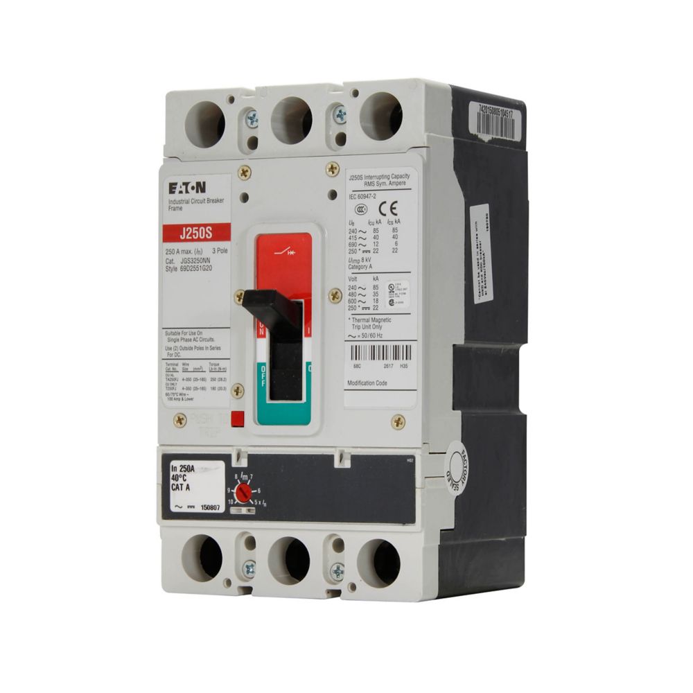 JGS3250FAG - Eaton - Molded Case Circuit Breakers