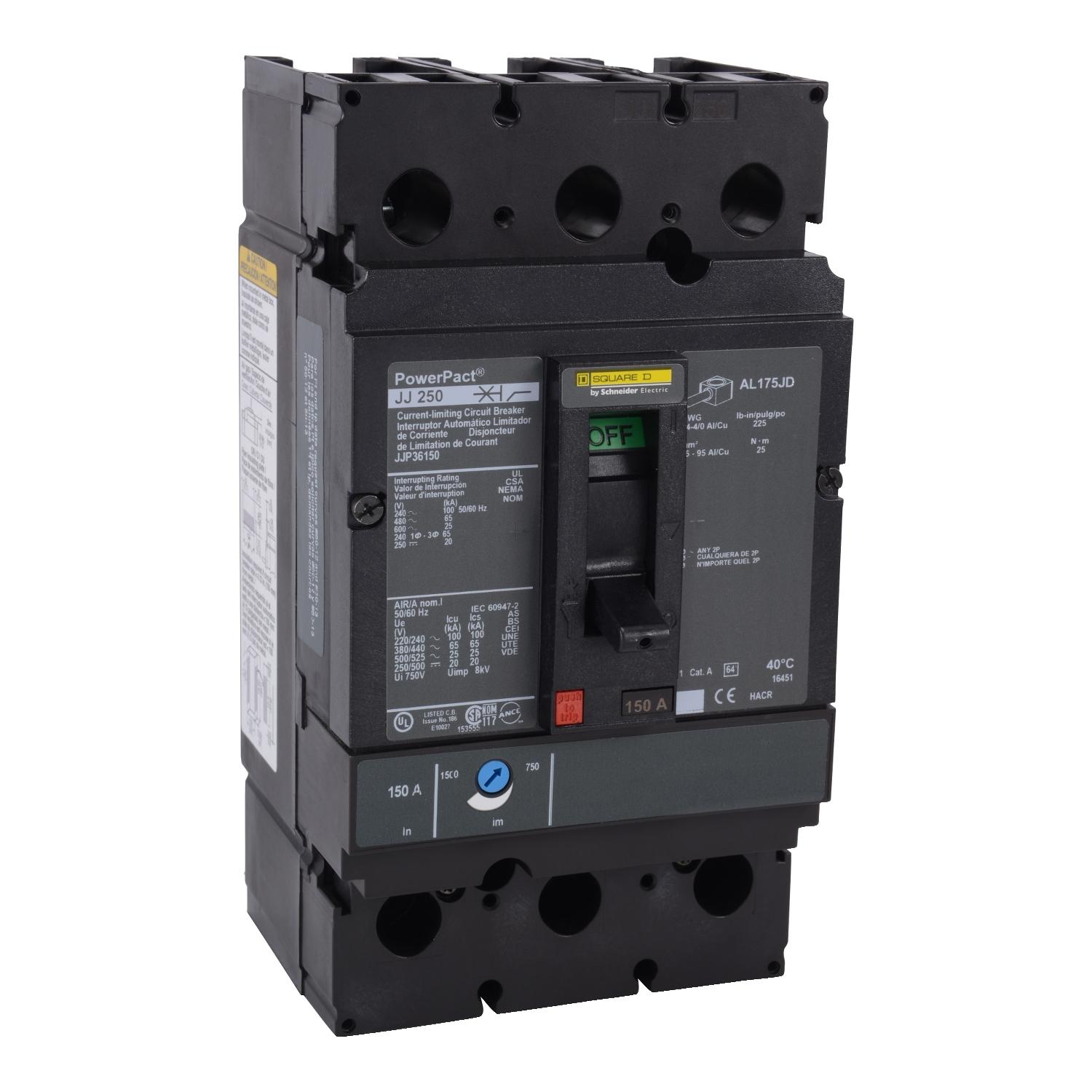 JJP36200 - Square D - Molded Case Circuit Breakers