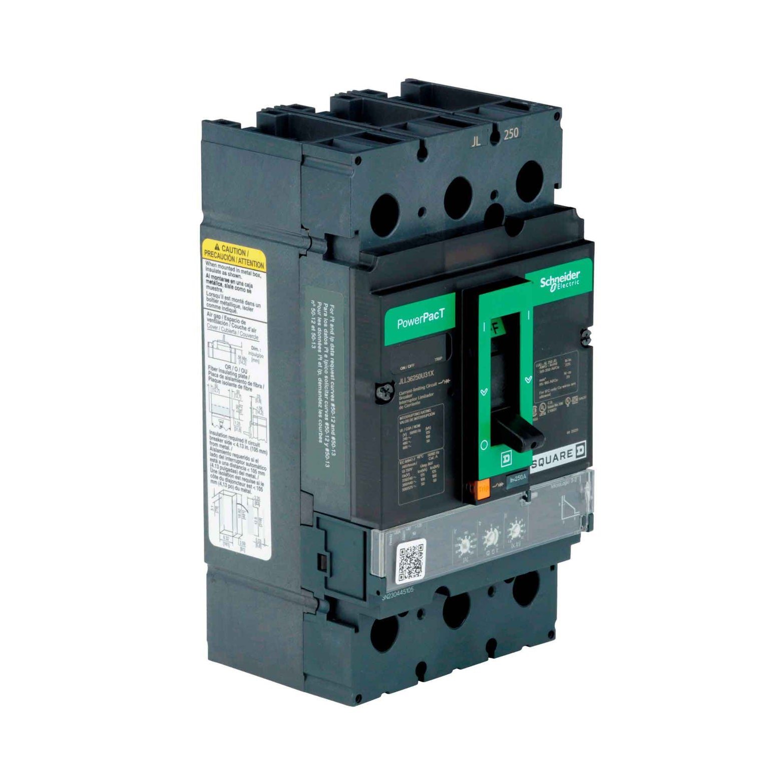 JLL36250U31X - Square D - Molded Case
 Circuit Breakers