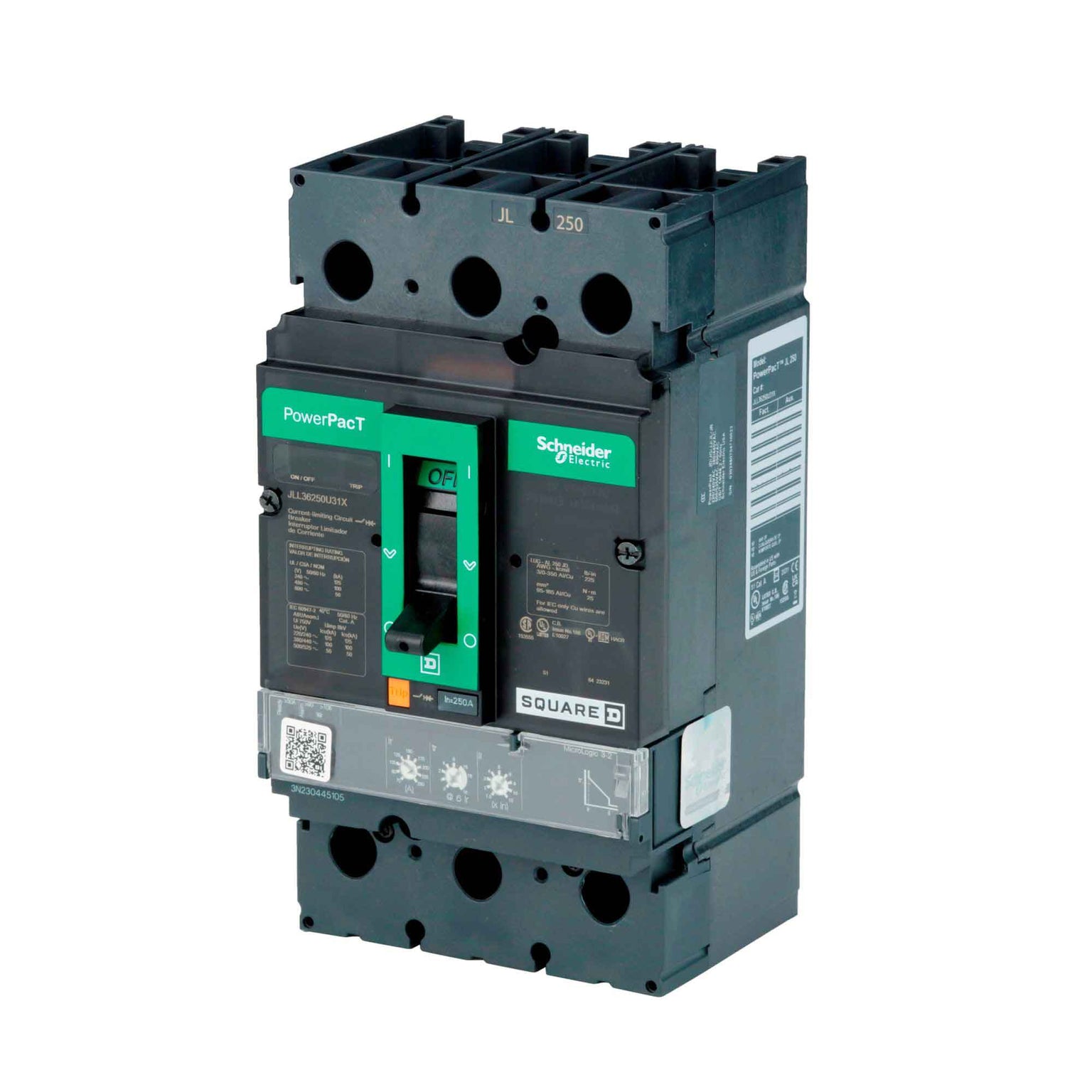 JLL36250U31X - Square D - Molded Case
 Circuit Breakers