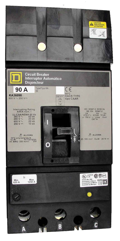 KA36090 - Square D - Molded Case Circuit Breakers