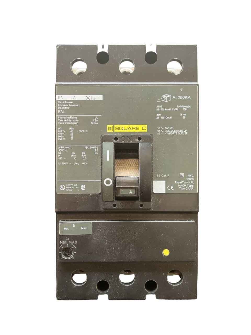KAL3625021M - Square D - Molded Case Circuit Breakers