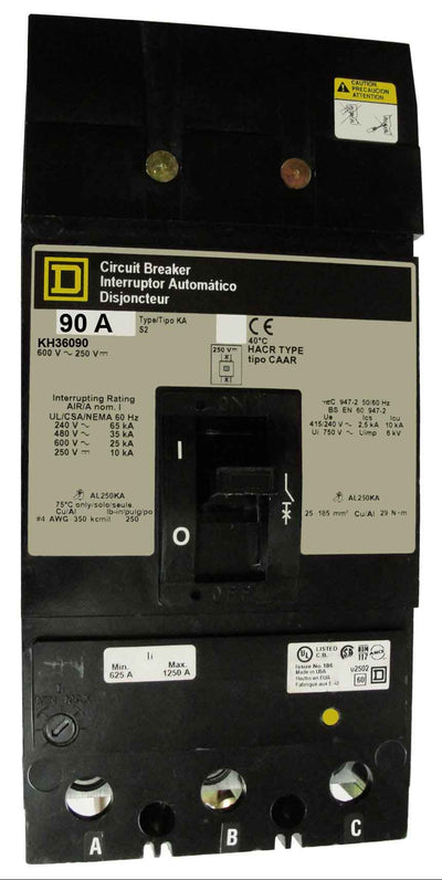 KH36090 - Square D - Molded Case Circuit Breakers