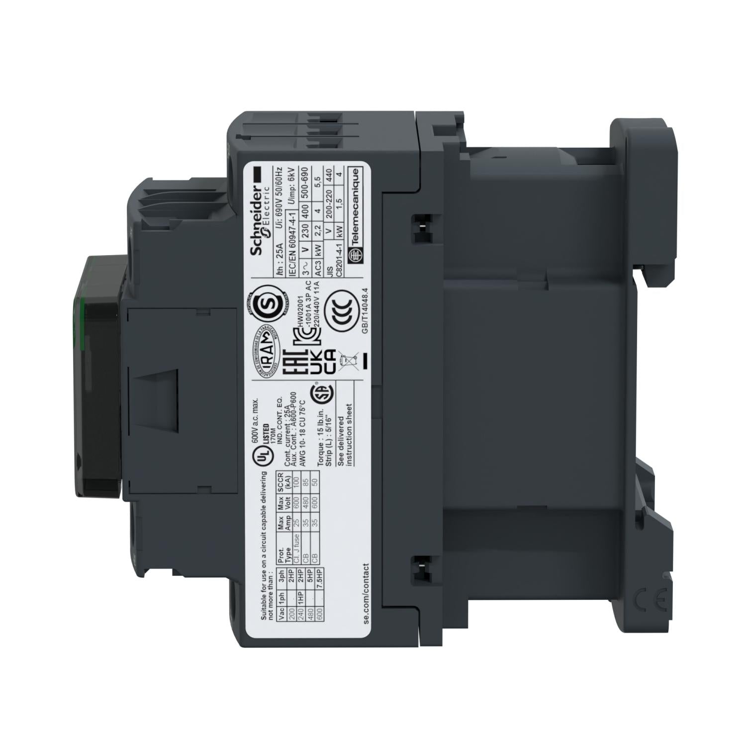 LC1D09F7 - Square D - Contactor
