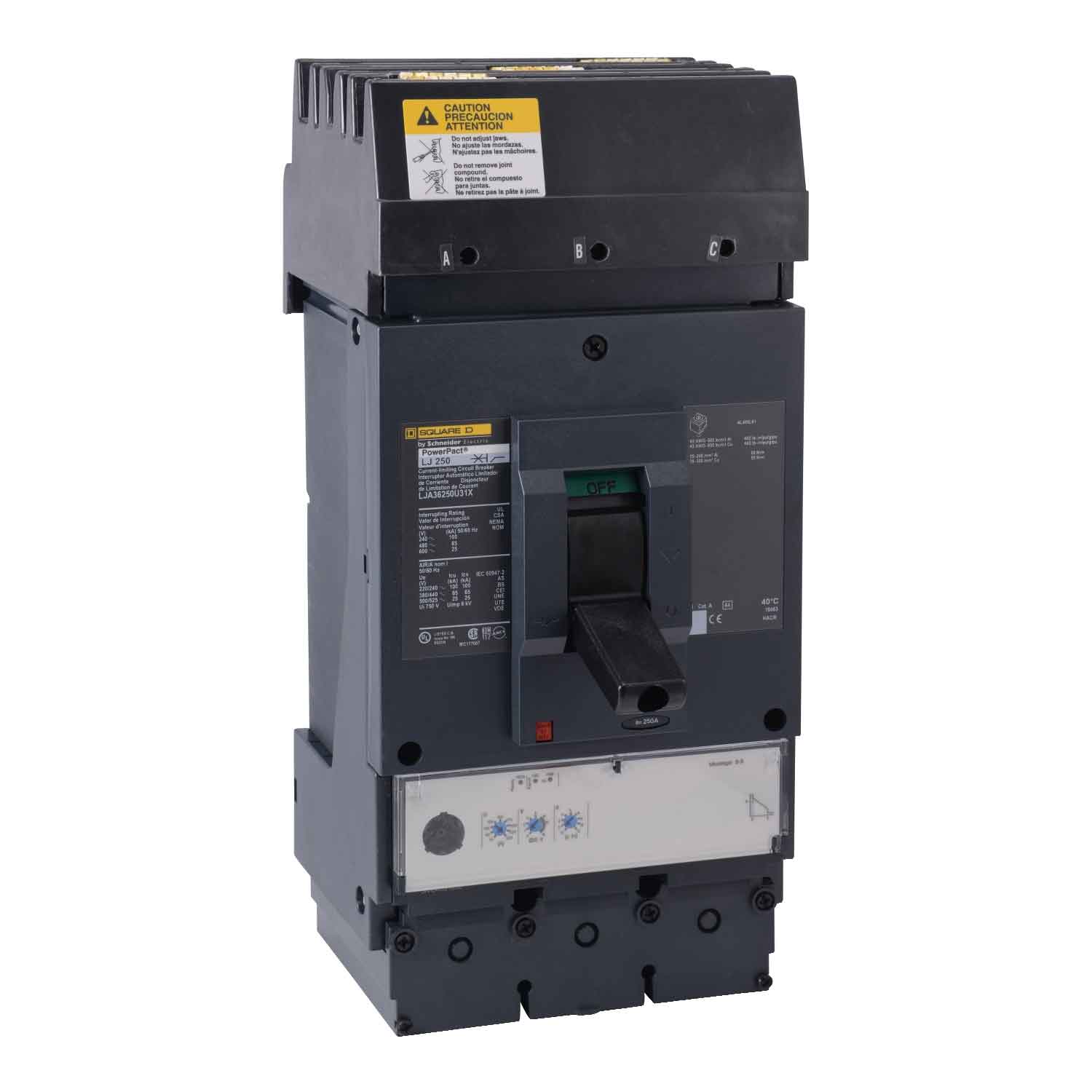 LDA36250U31X - Square D - Molded Case Circuit Breakers