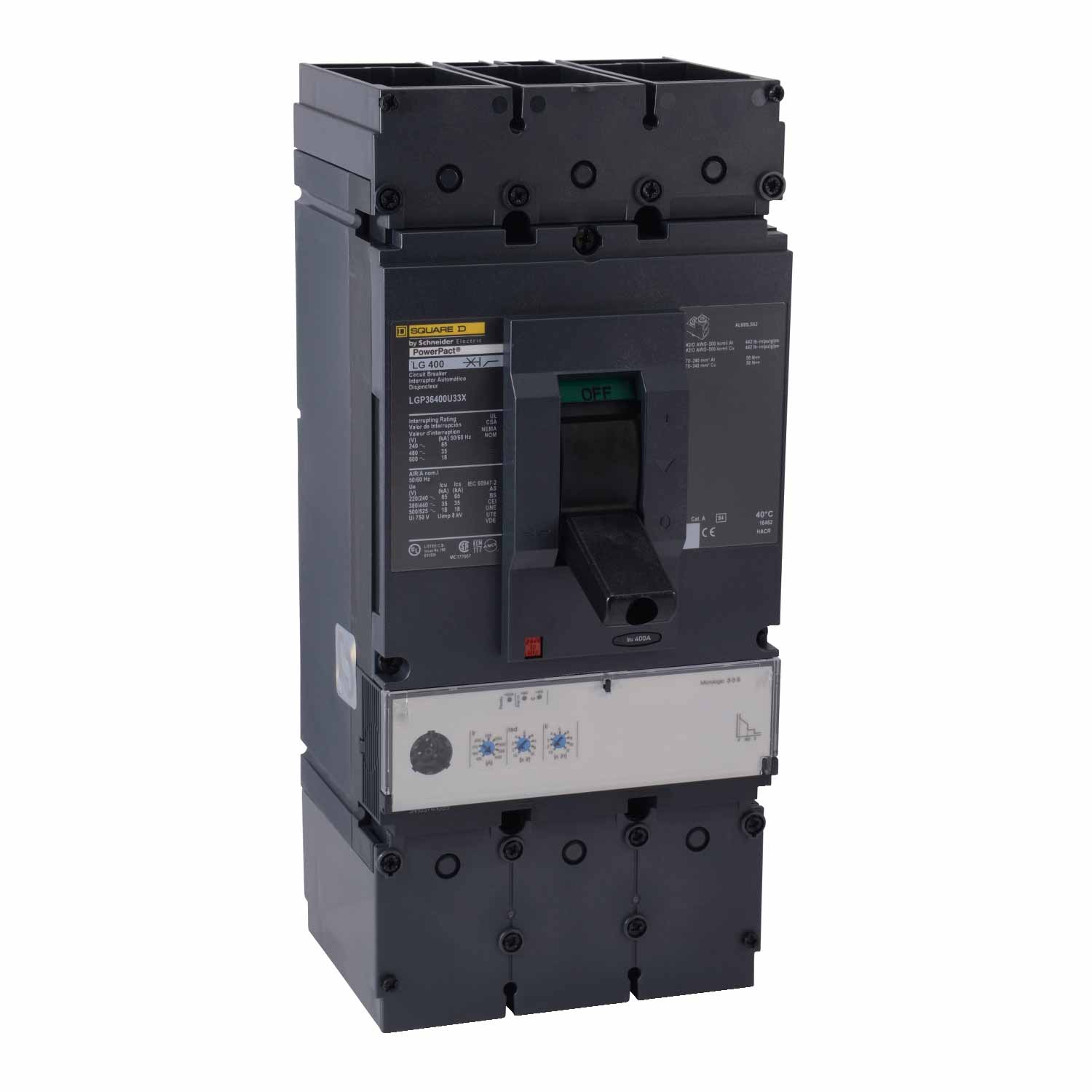 LGP36400CU33X - Square D - Molded Case Circuit Breaker